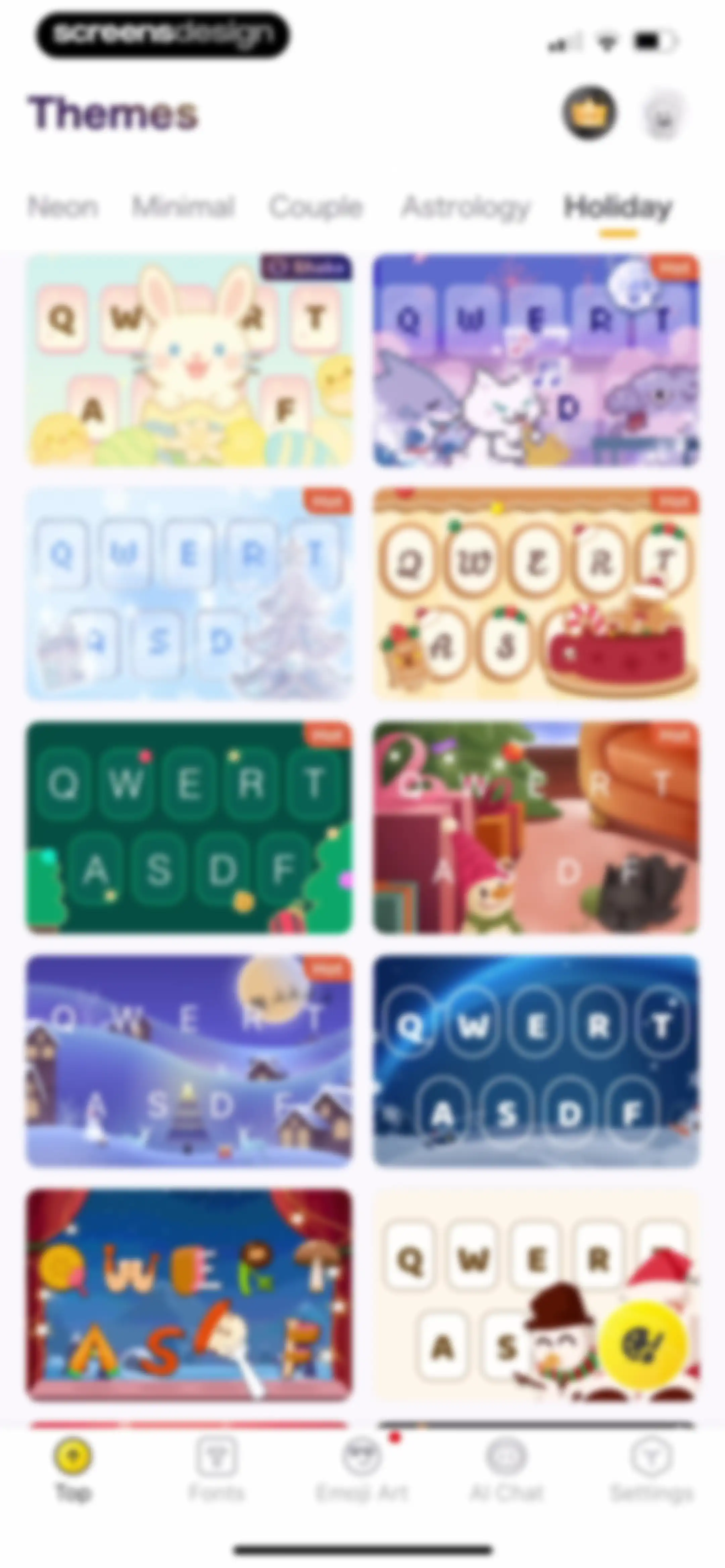 Facemoji AI Emoji Keyboard screen 64