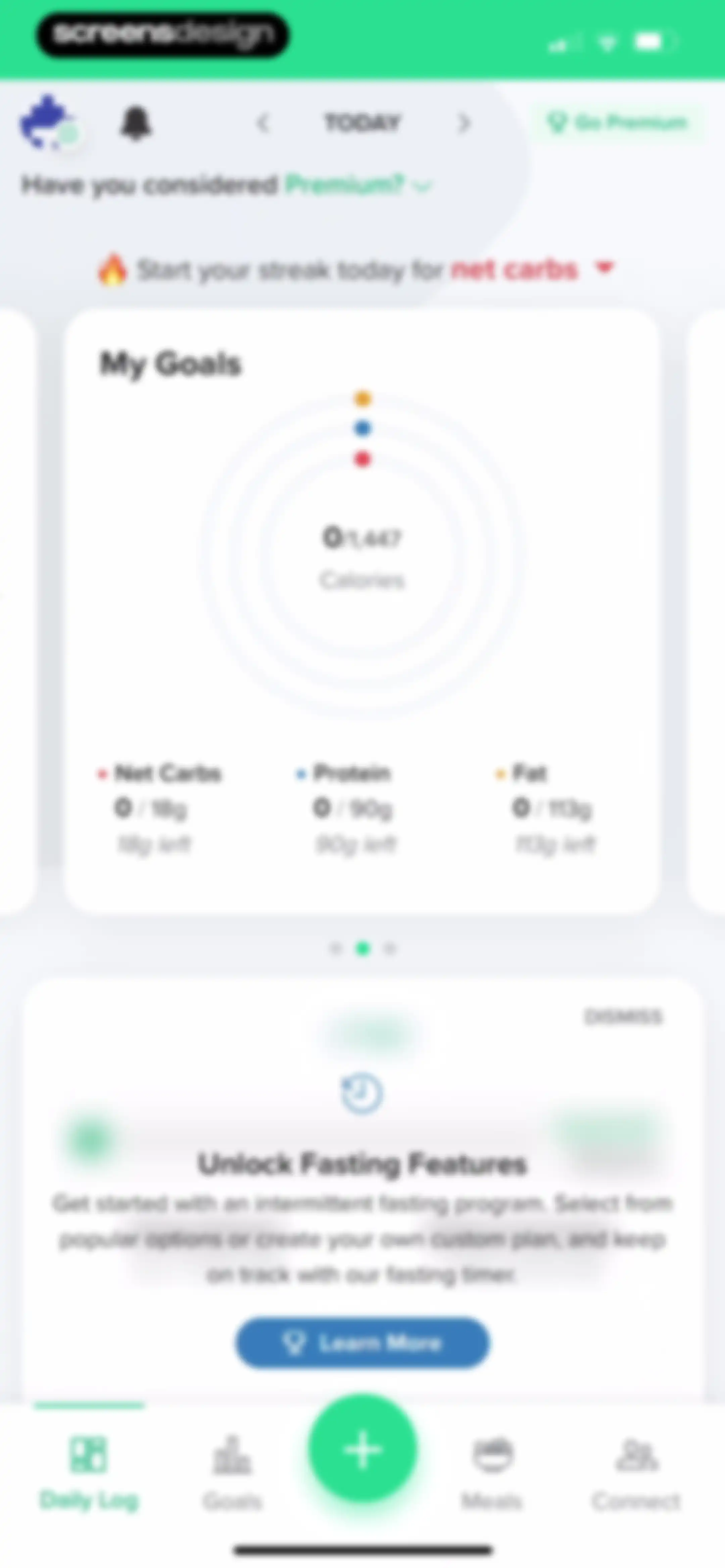 Carb Manager: Keto & Macro Log screen 64