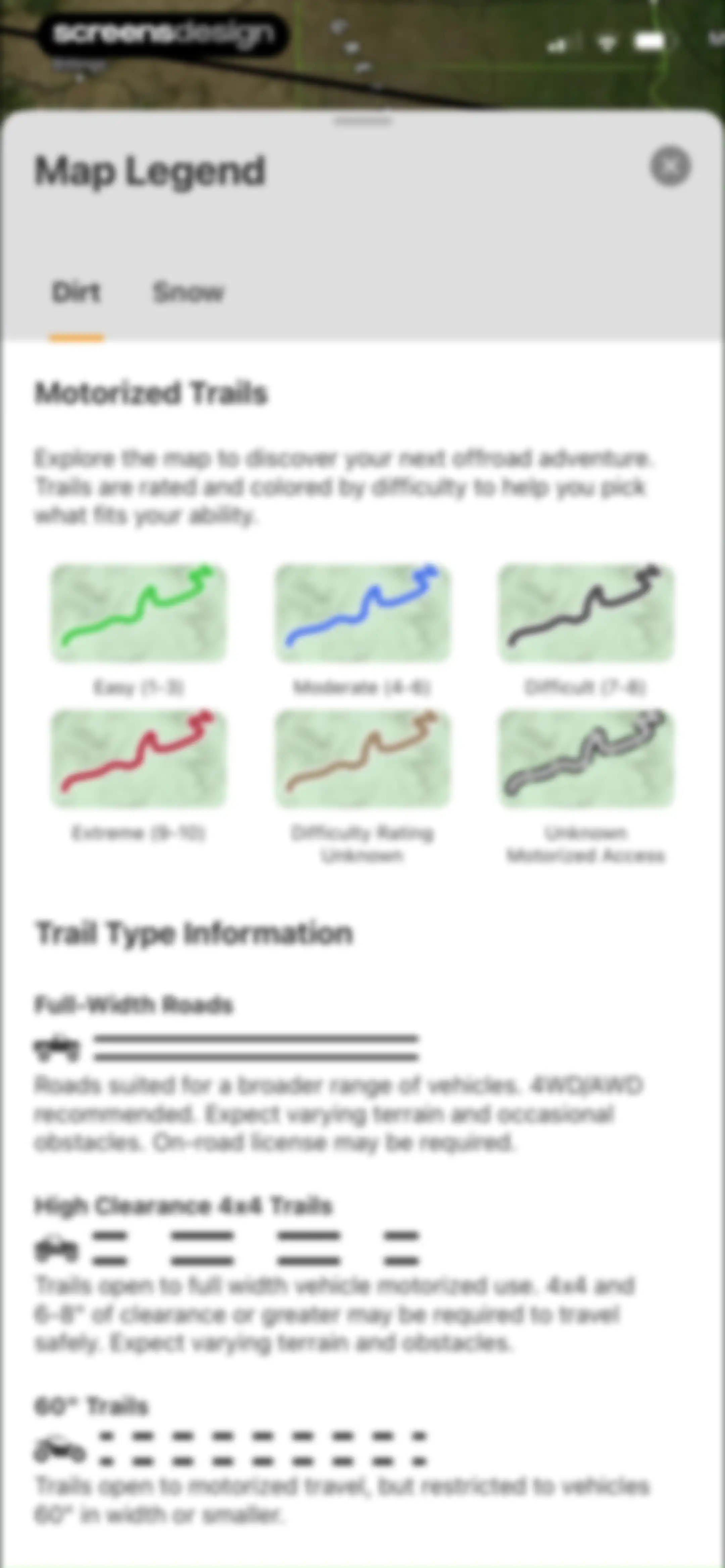 onX Offroad: Trail Maps & GPS screen 50