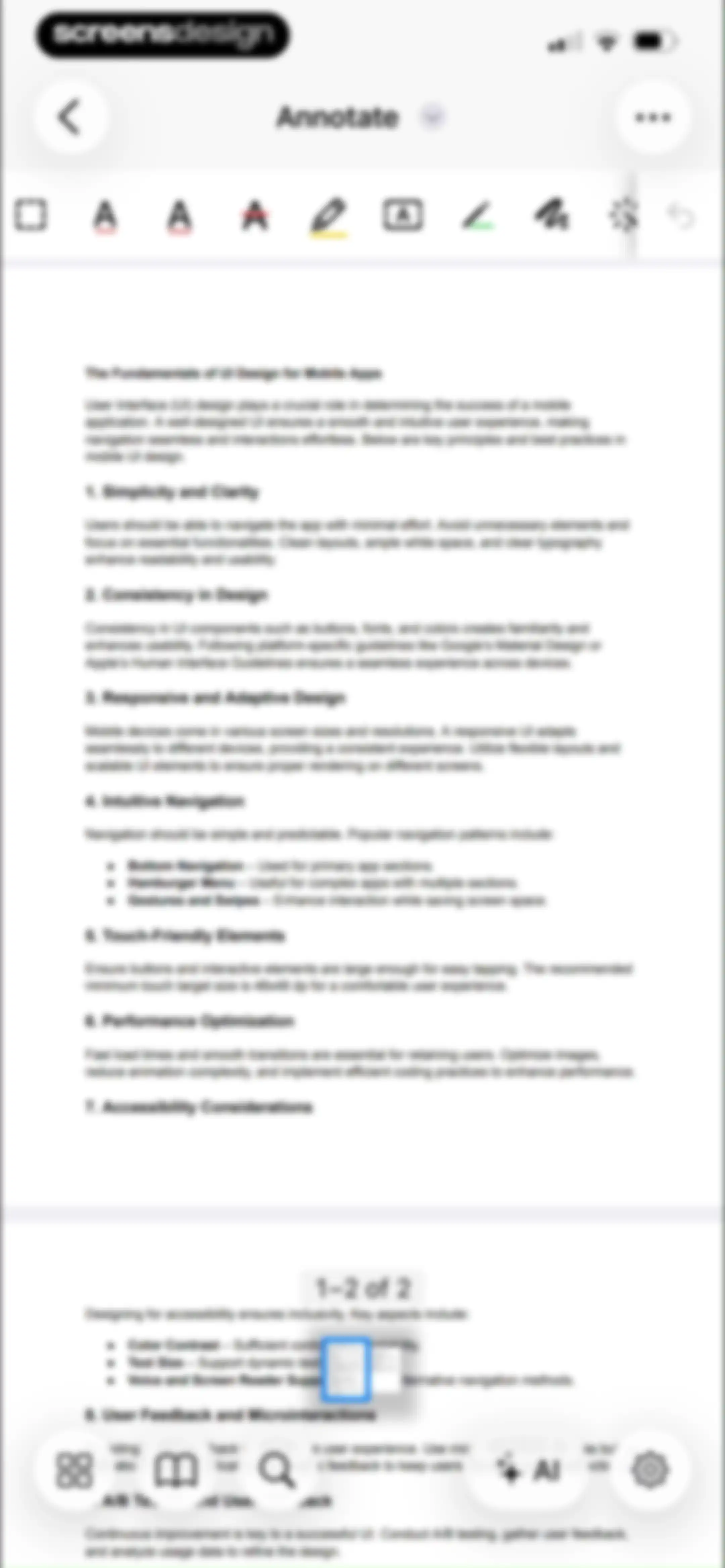 PDF Editor ® screen 20