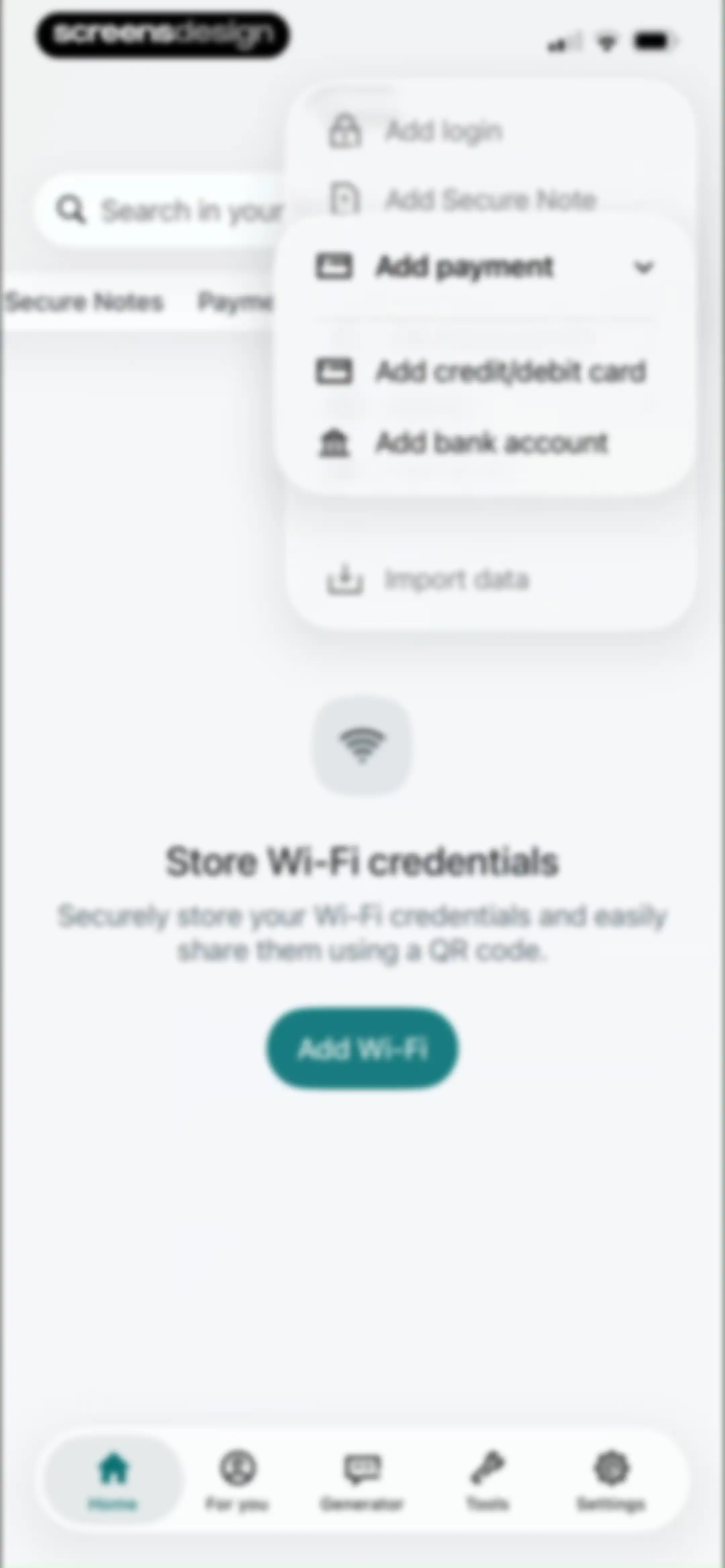 Dashlane Password Manager screen 63