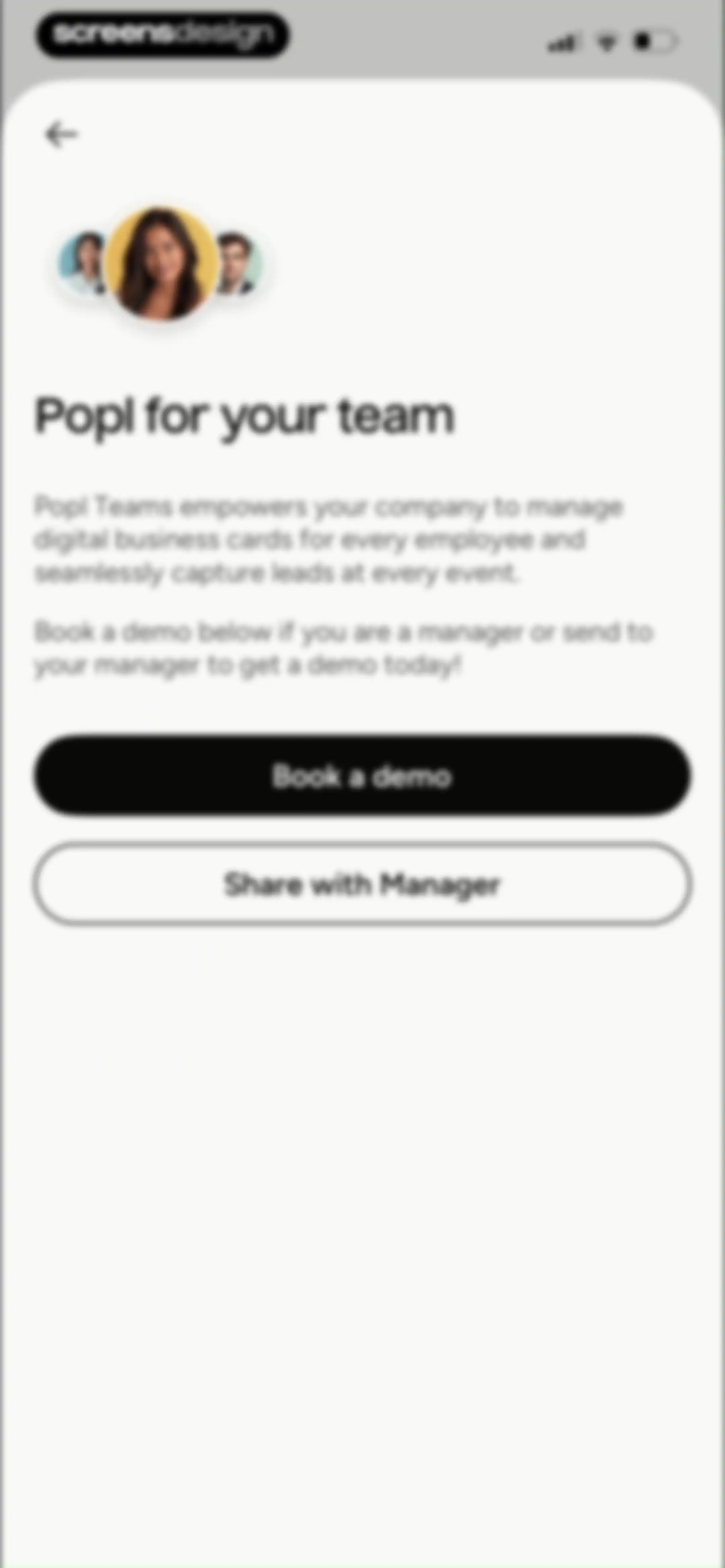 Popl: AI Lead Capture screen 98