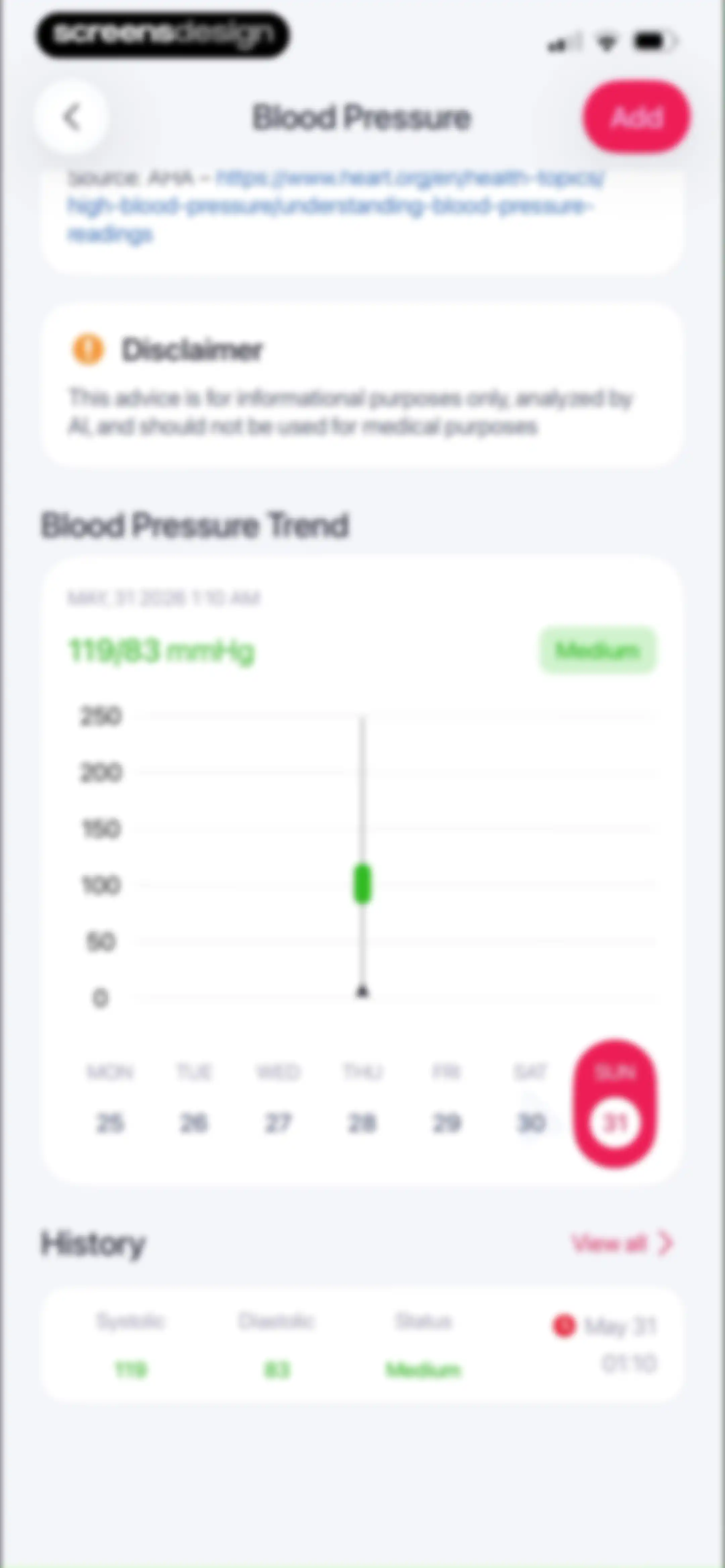 iCardiac: Heart Rate & Health screen 34