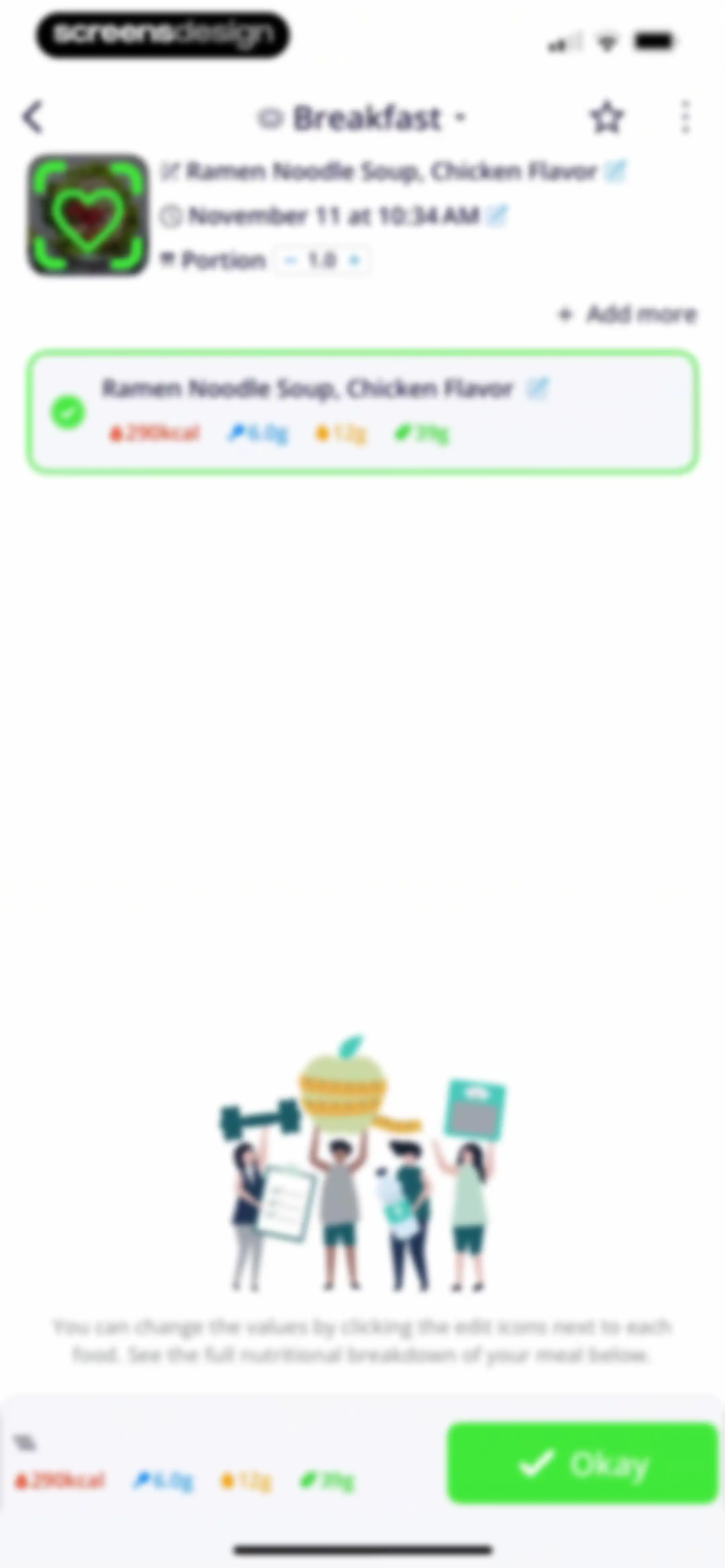 Calorie Tracker・Diet: Food AI screen 45