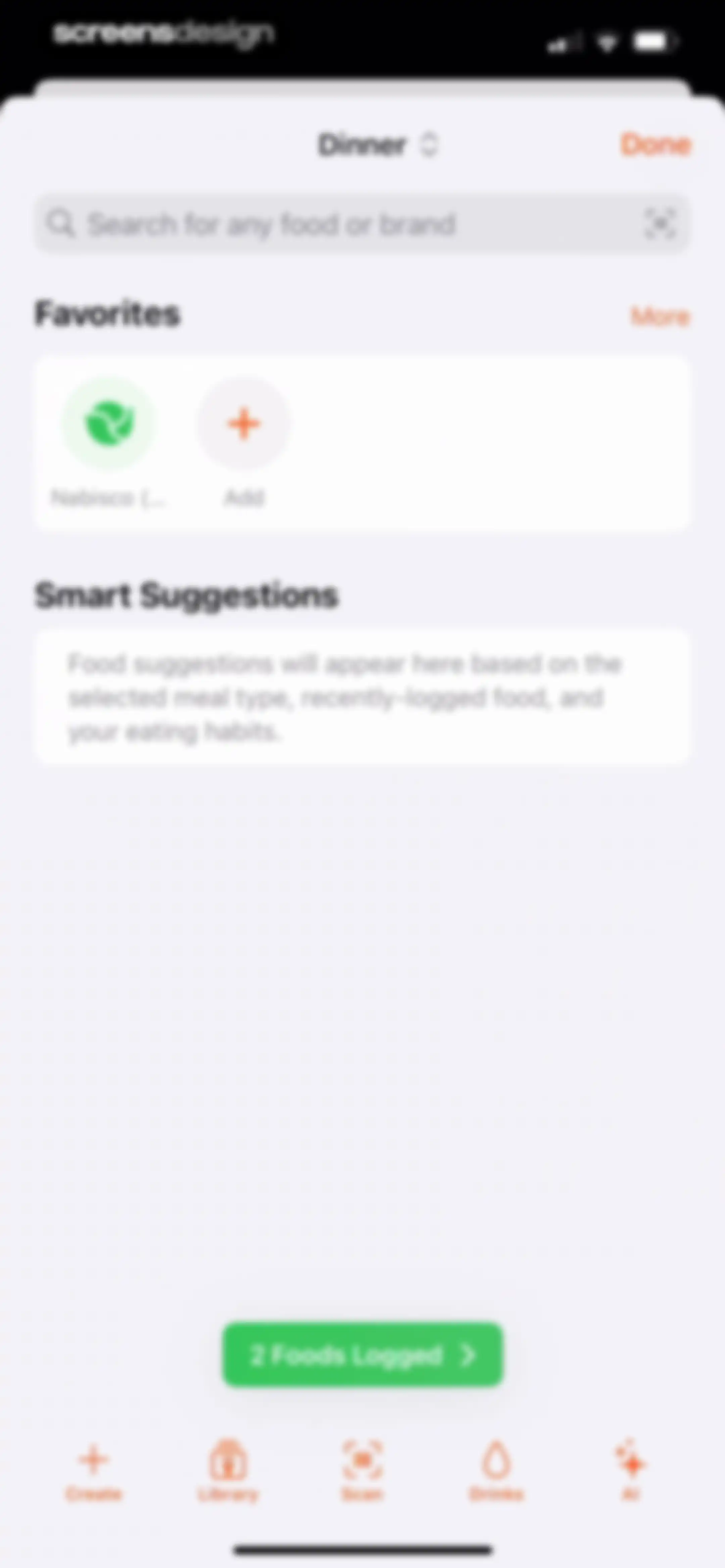 Nutrition Tracker: Foodnoms screen 131