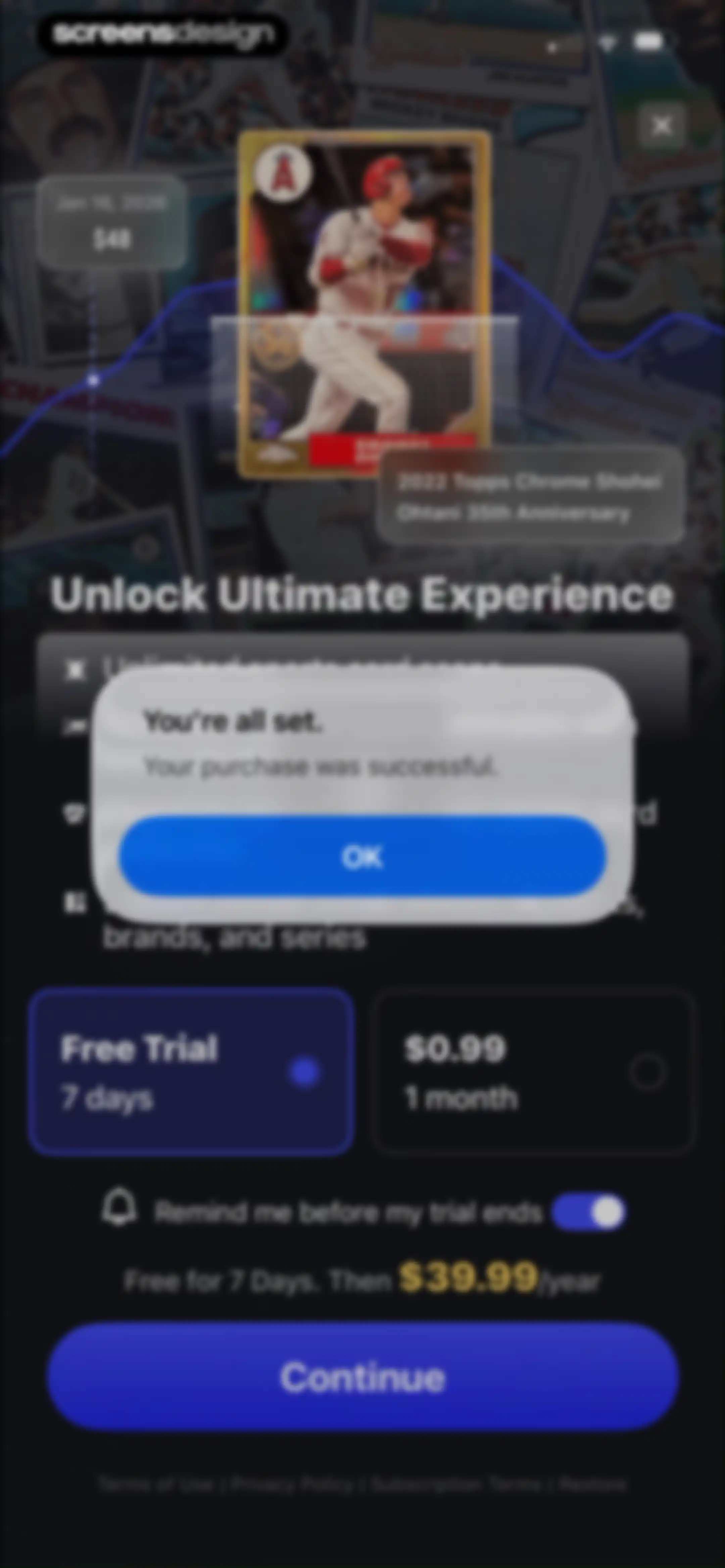 Sports Card Scanner: Spoly screen 13