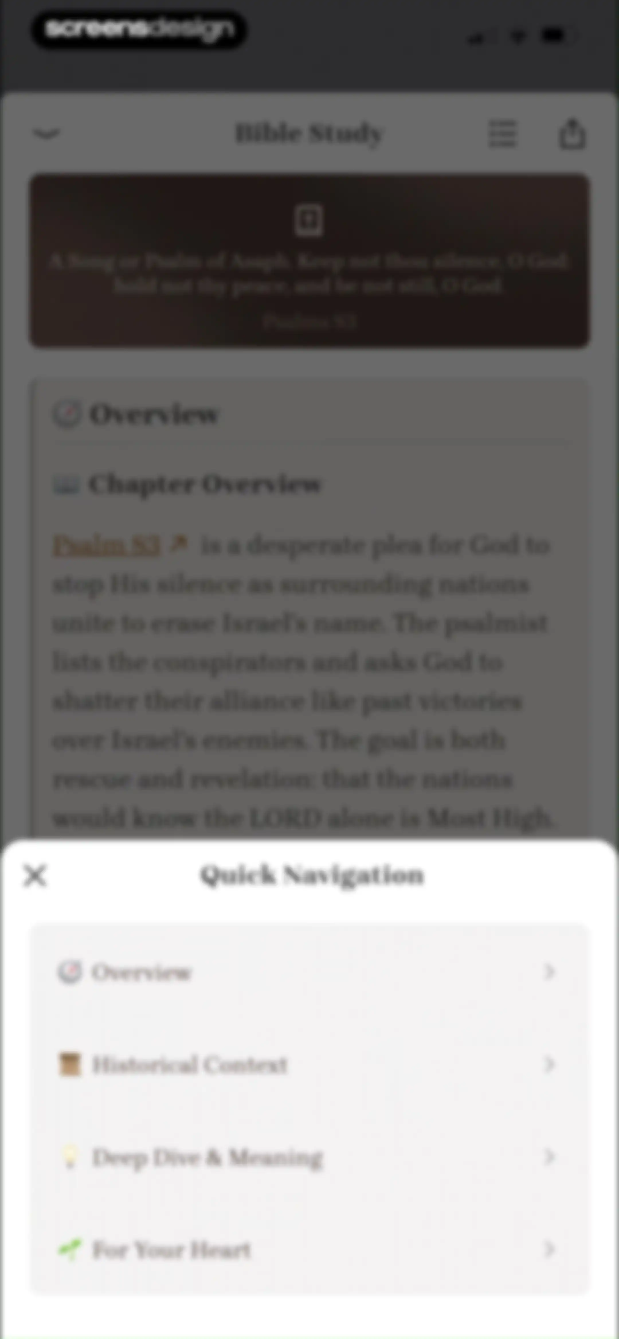 Bible Note: Sermon Notes screen 124