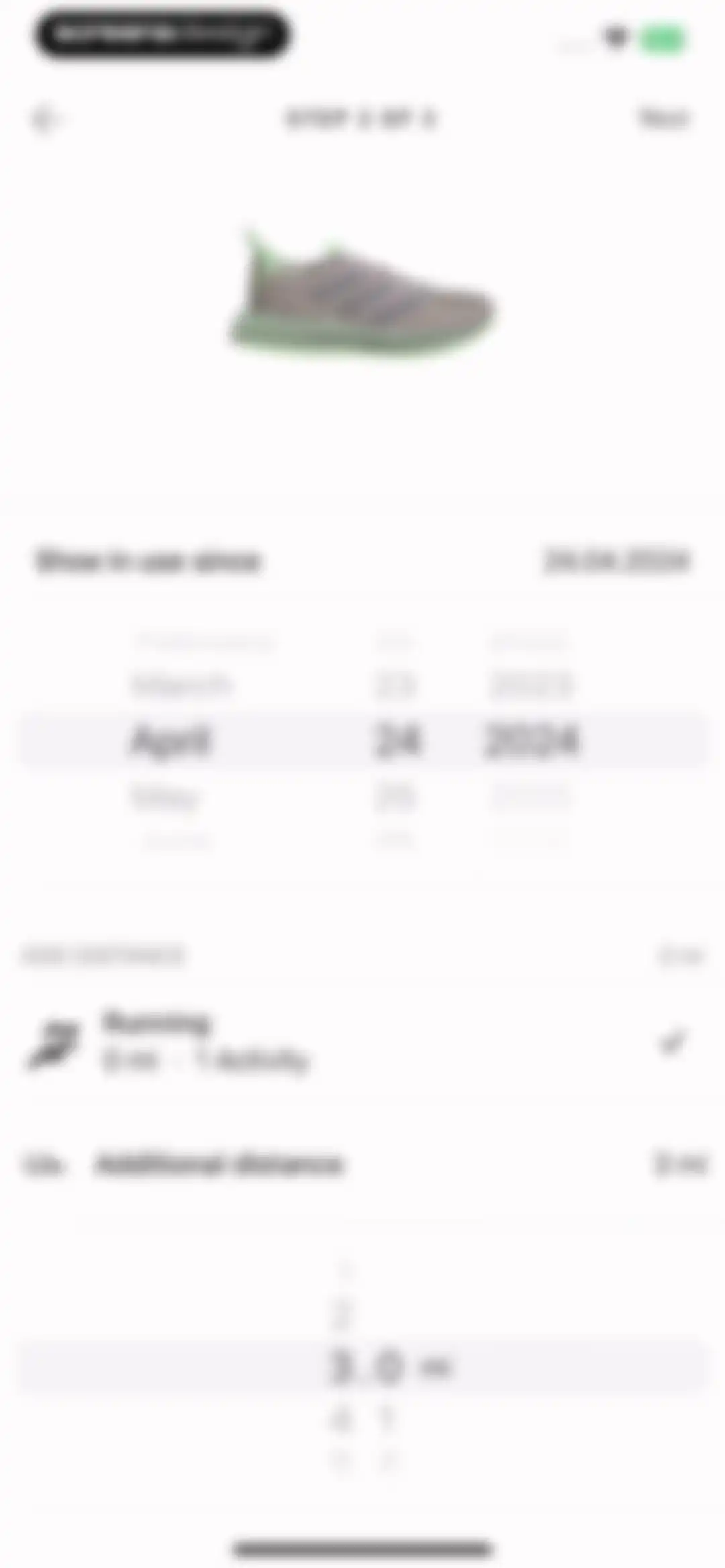 adidas Running: Run tracker screen 45