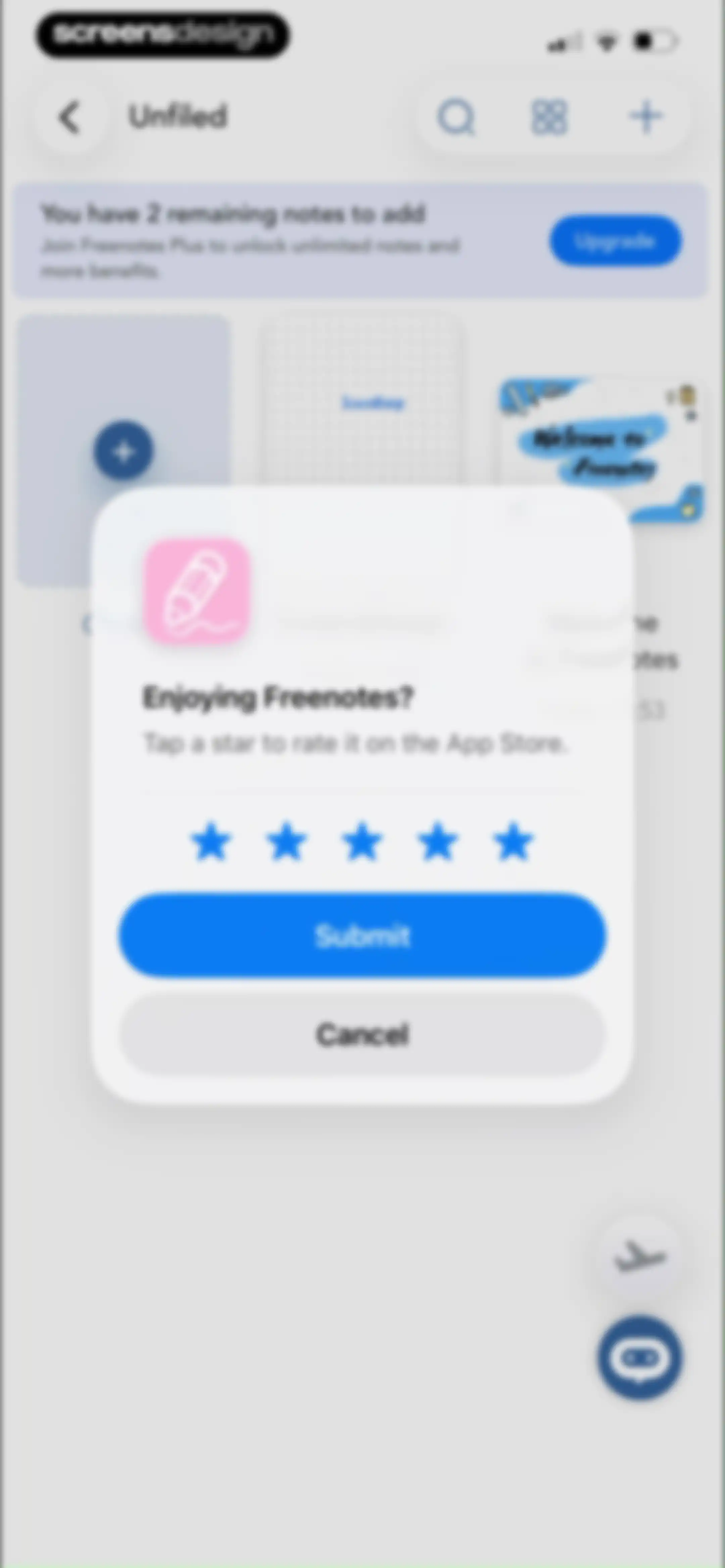 Freenotes®: AI Notes Taking screen 83