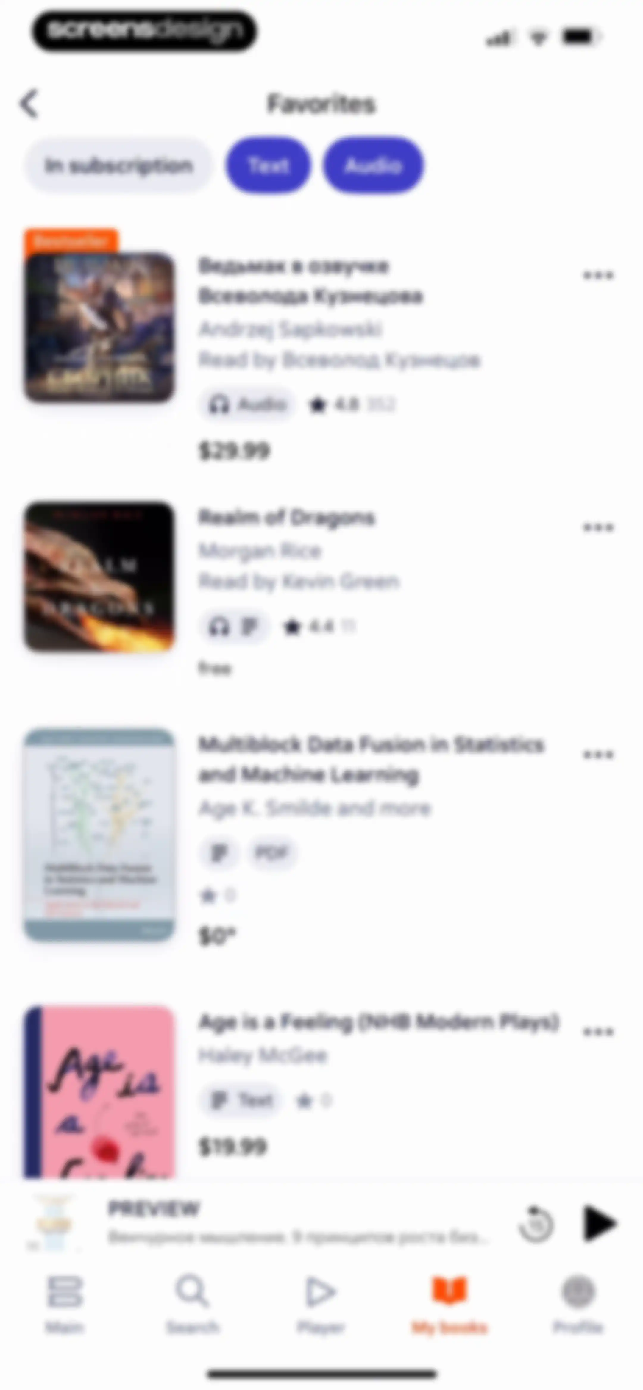 Litres: Books and audiobooks screen 123