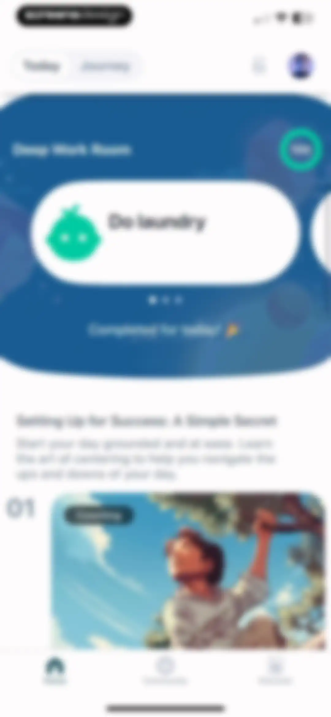 Clarify: Focus & Task Manager screen 139