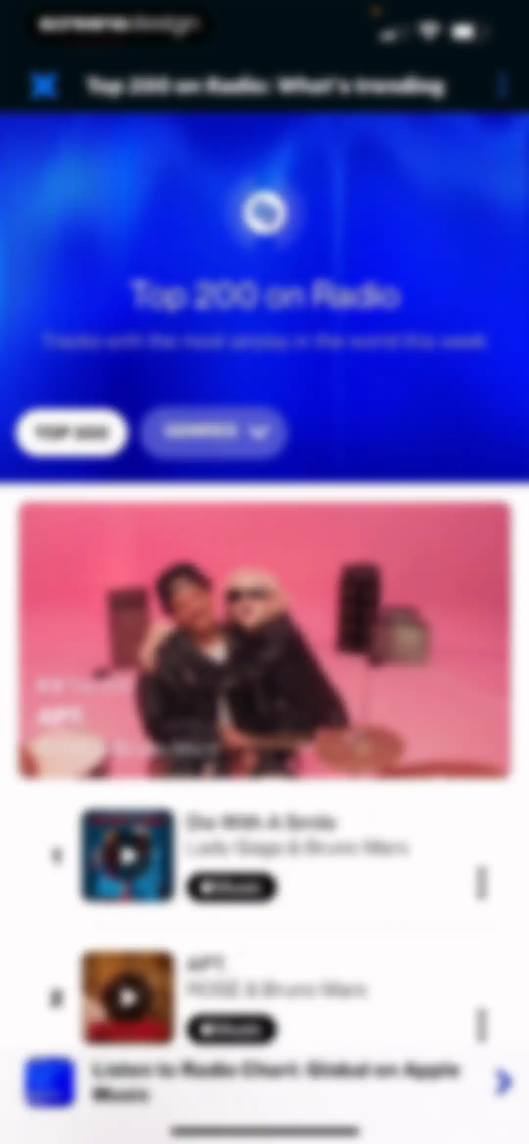 Shazam: Find Music & Concerts screen 86
