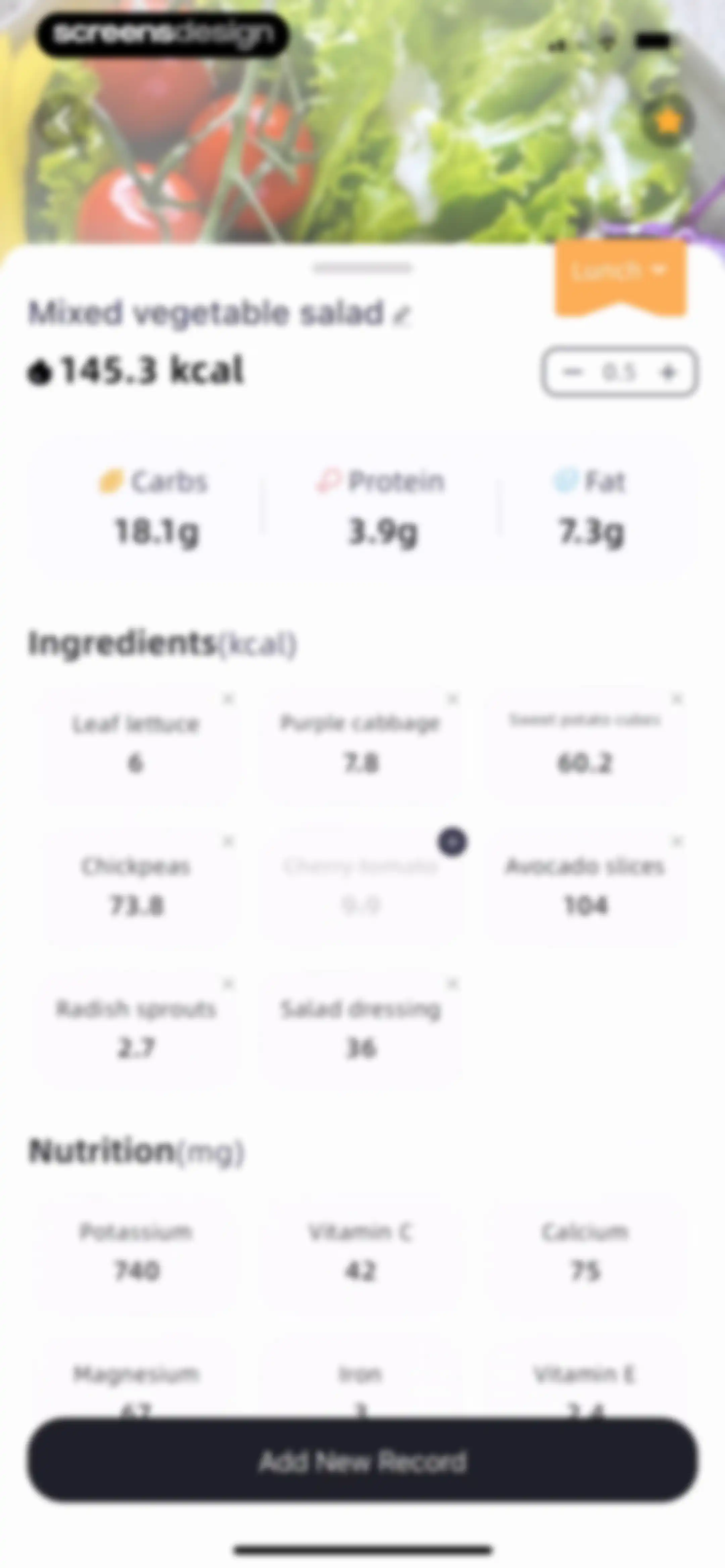 Calorie Tracker-CalorieMate screen 117