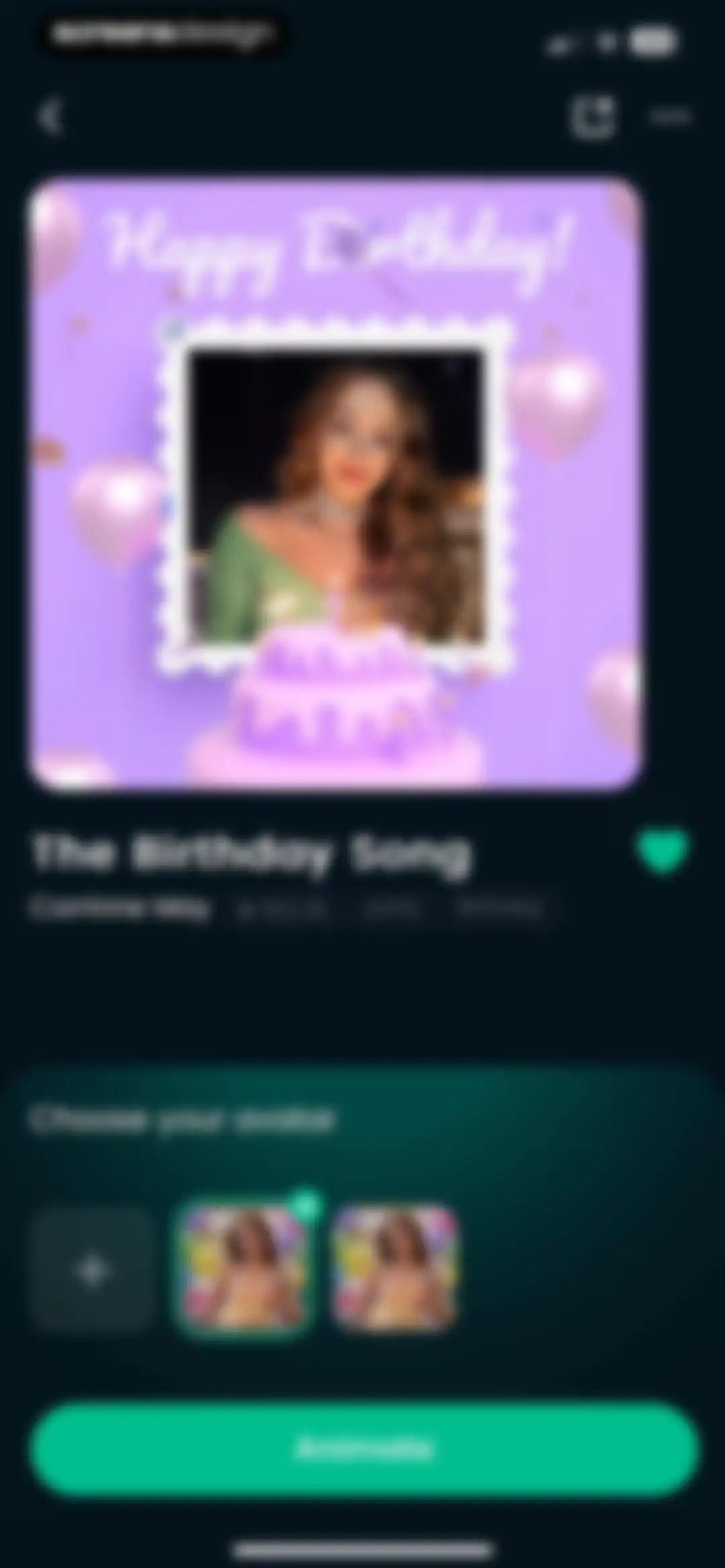 DreamFace: AI Video Generator screen 75