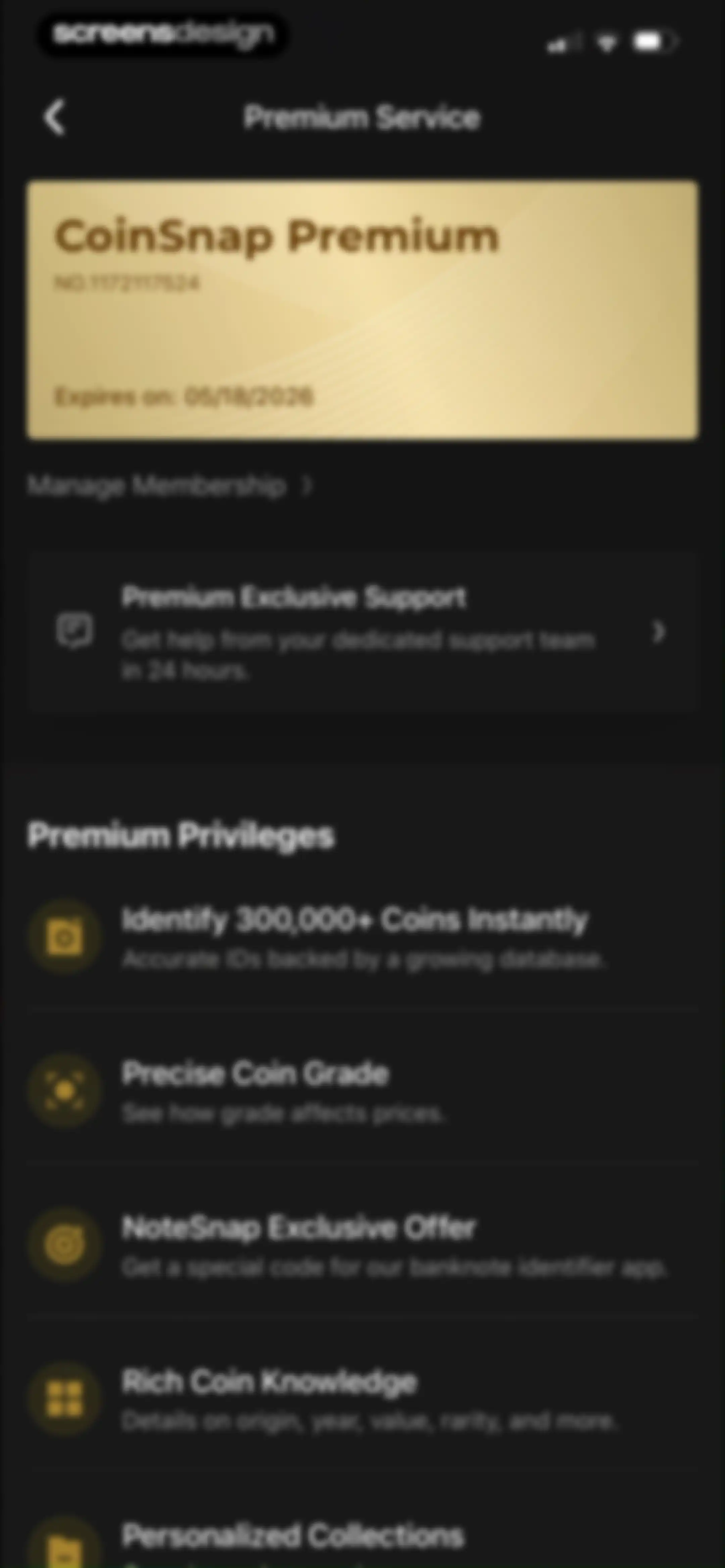 CoinSnap: Coin Identifier screen 106