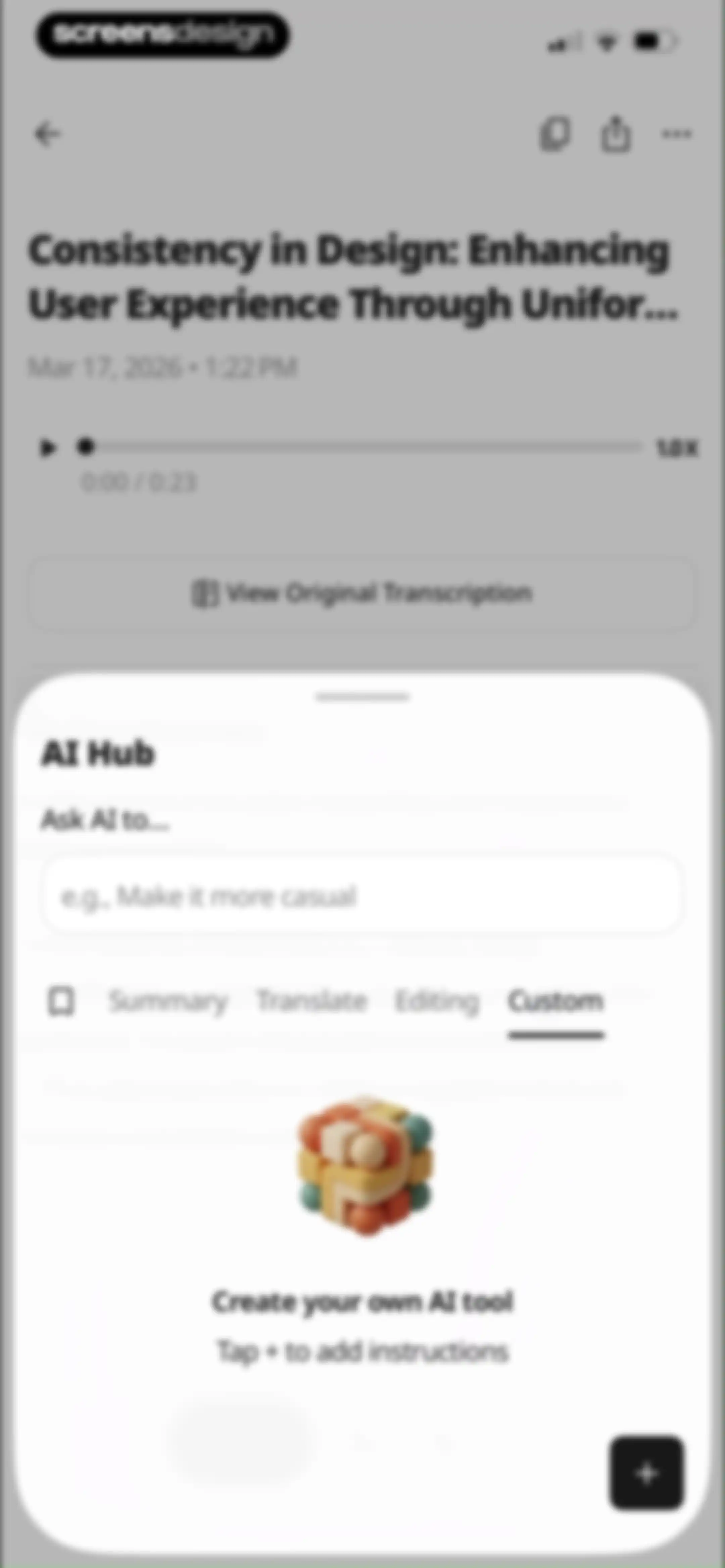 SpeakApp AI: Voice Notes screen 27
