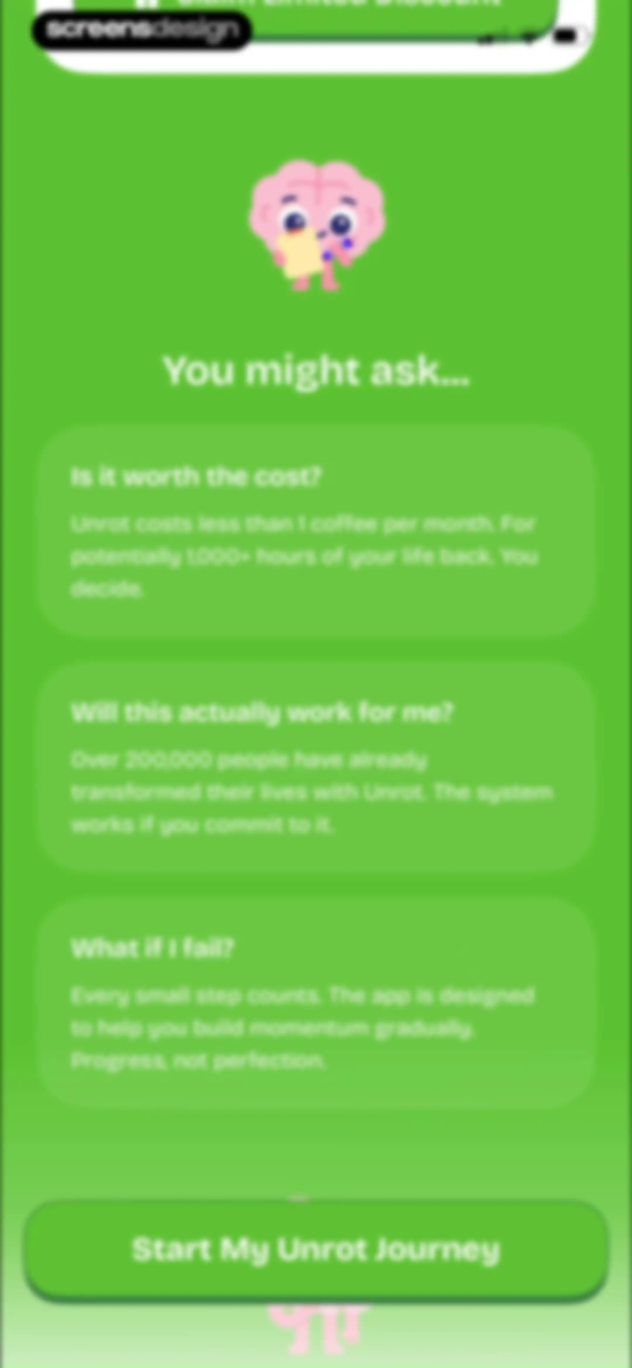 Unrot: Earn your Screen Time screen 48