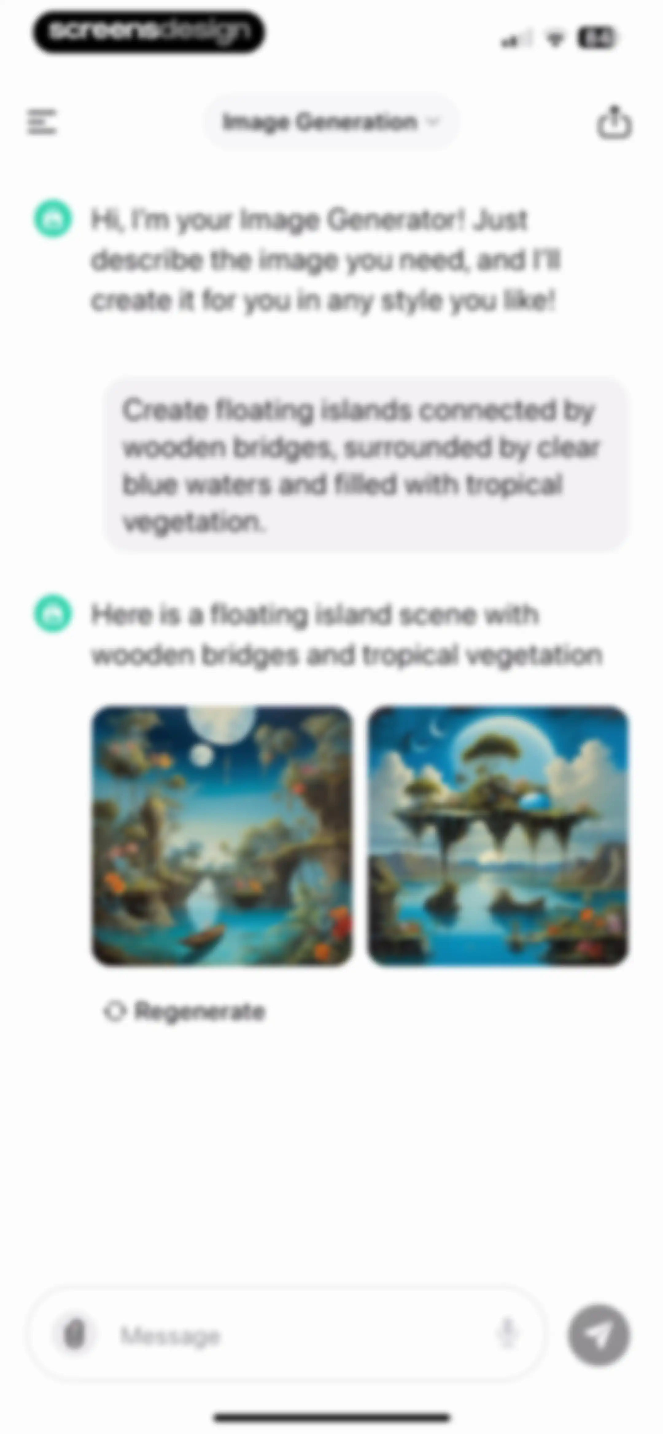 Chatbot App: AI Assistant screen 42