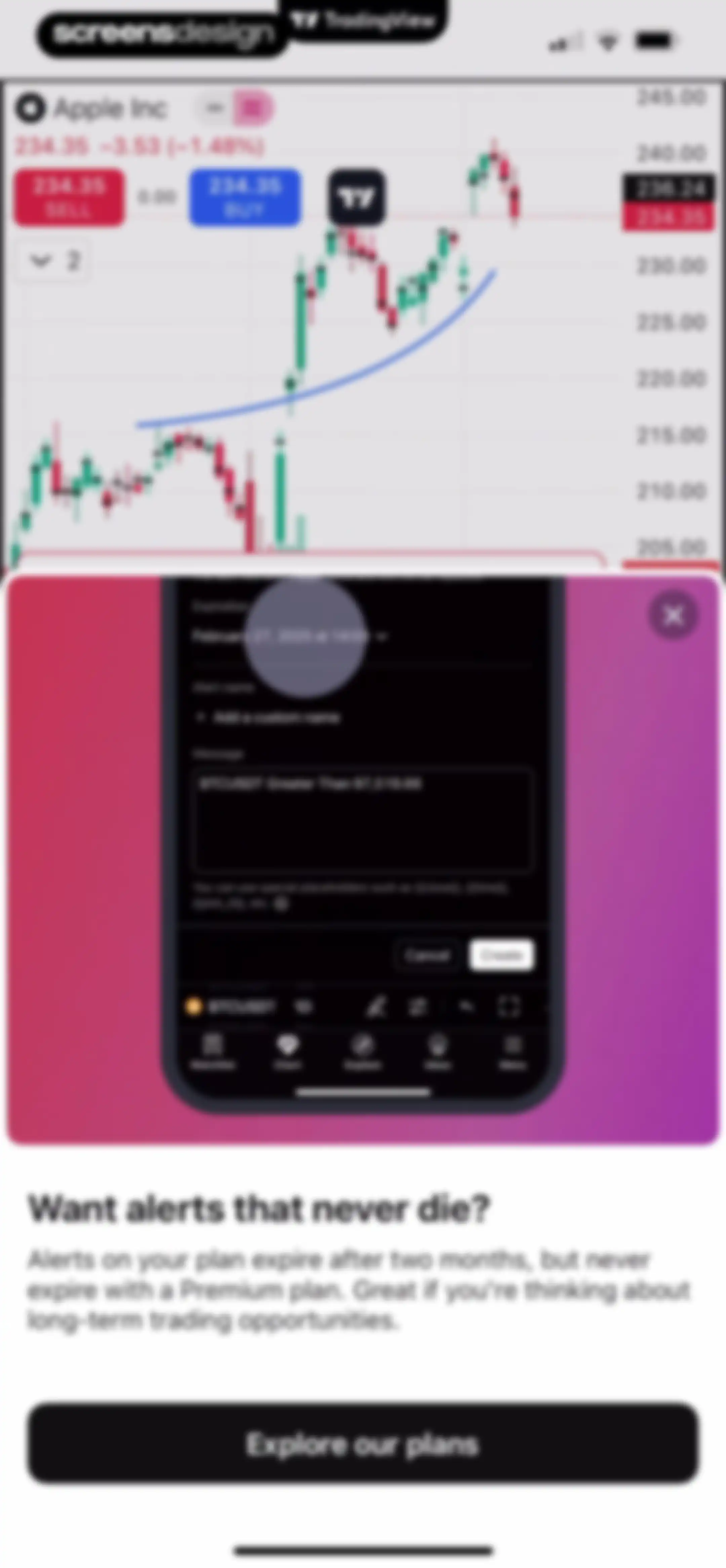 TradingView: Track All Markets screen 96