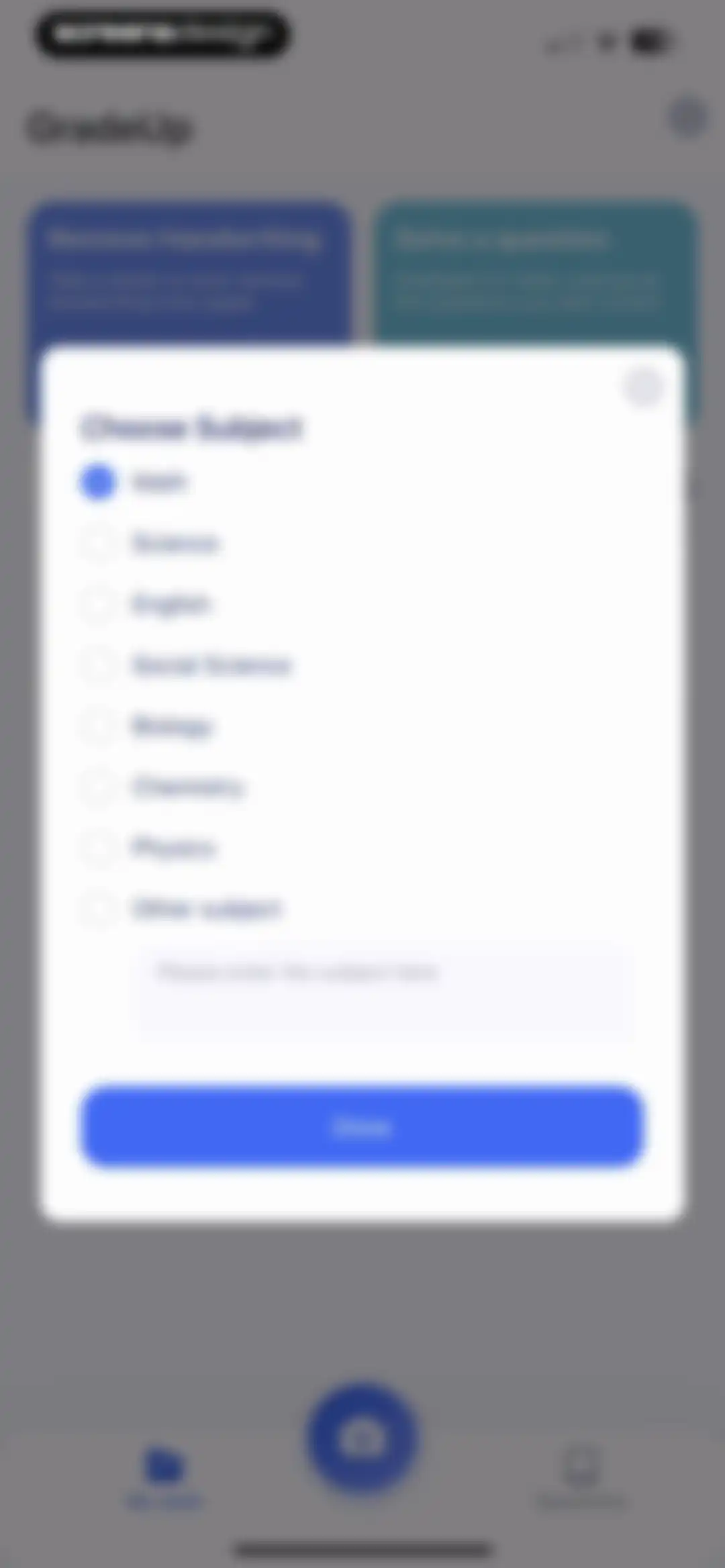 GradeUp: Homework Scanner screen 52