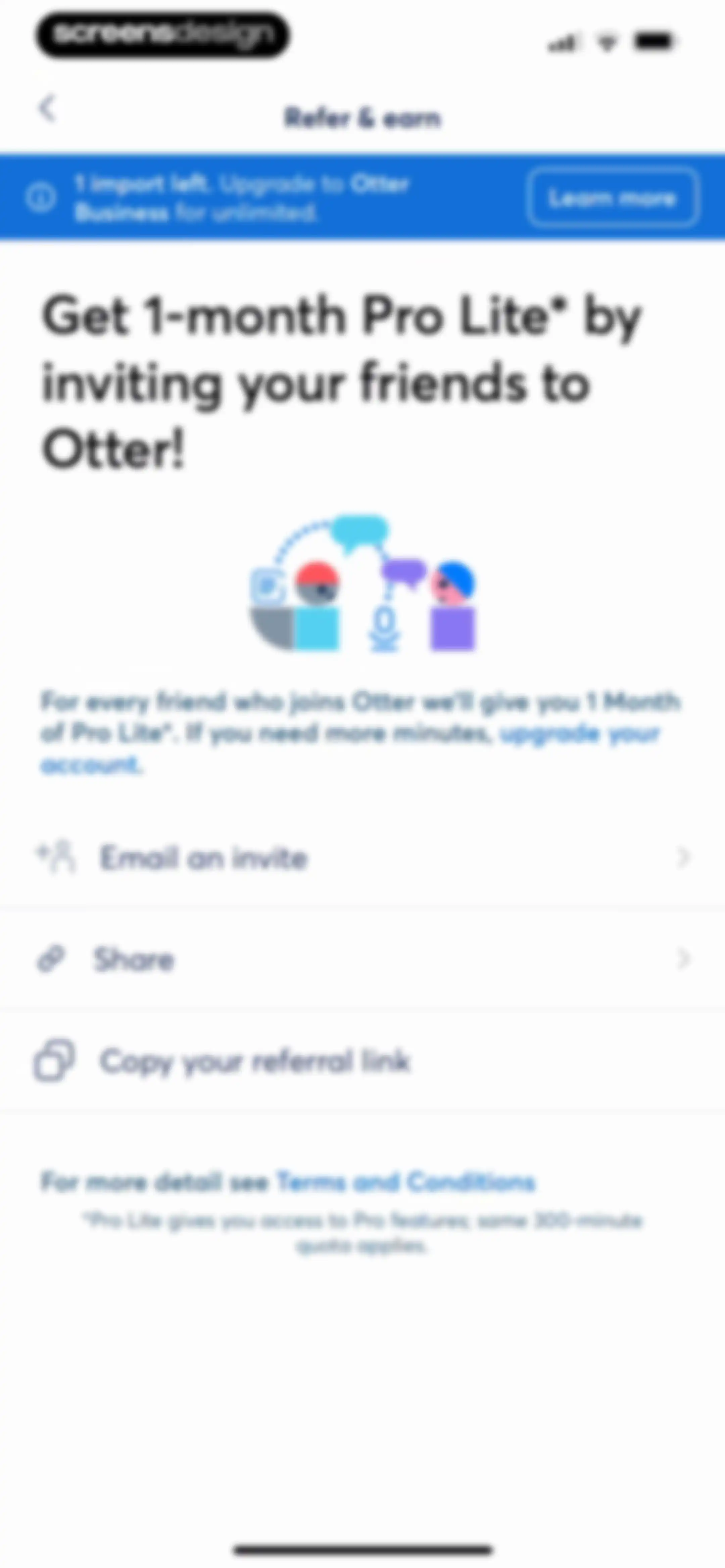 Otter Transcribe Voice Notes screen 147