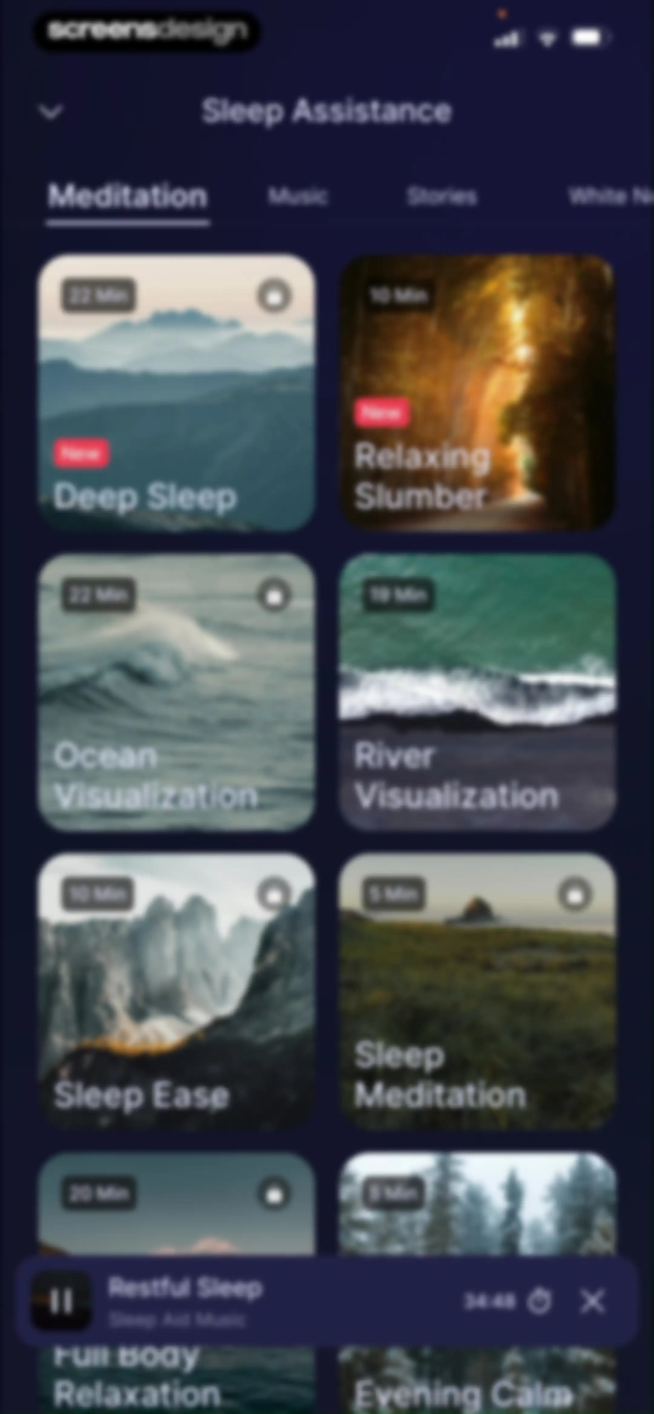 Harmoni - Health & Sleep screen 77