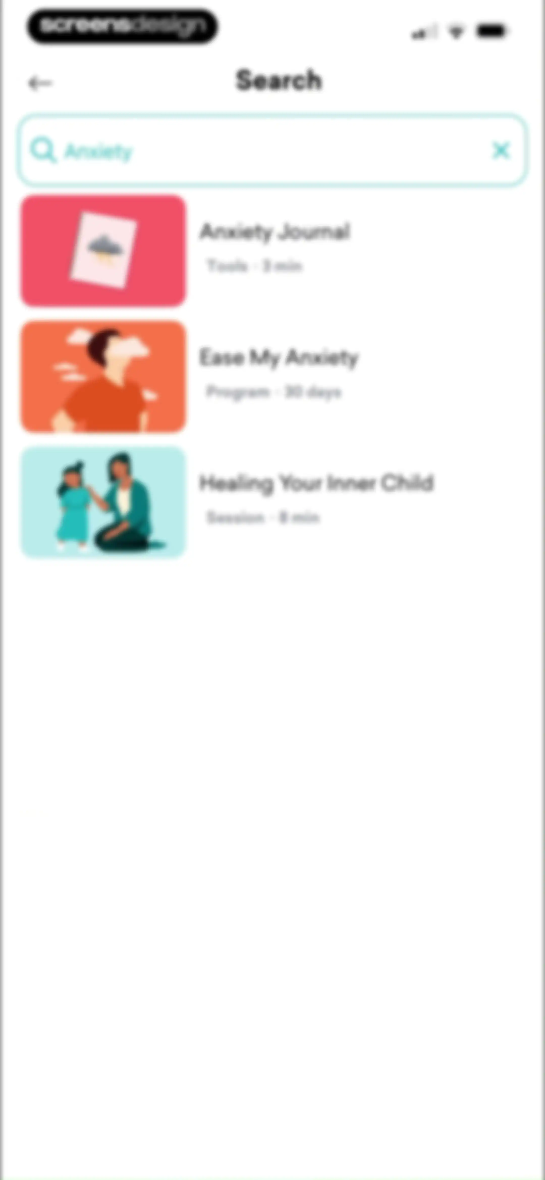 MindDay: Mental Health, Stress screen 119