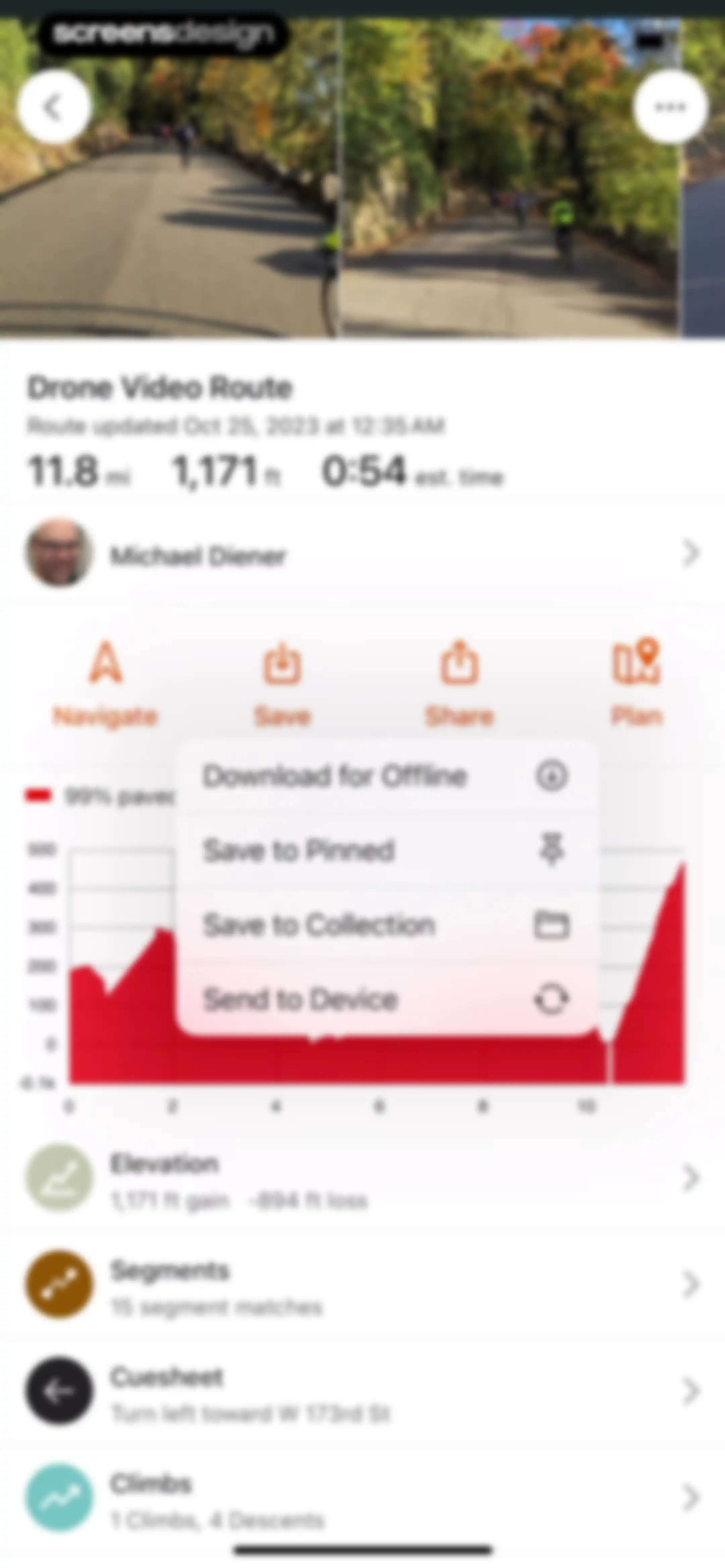 Ride with GPS: Bike Navigation screen 37