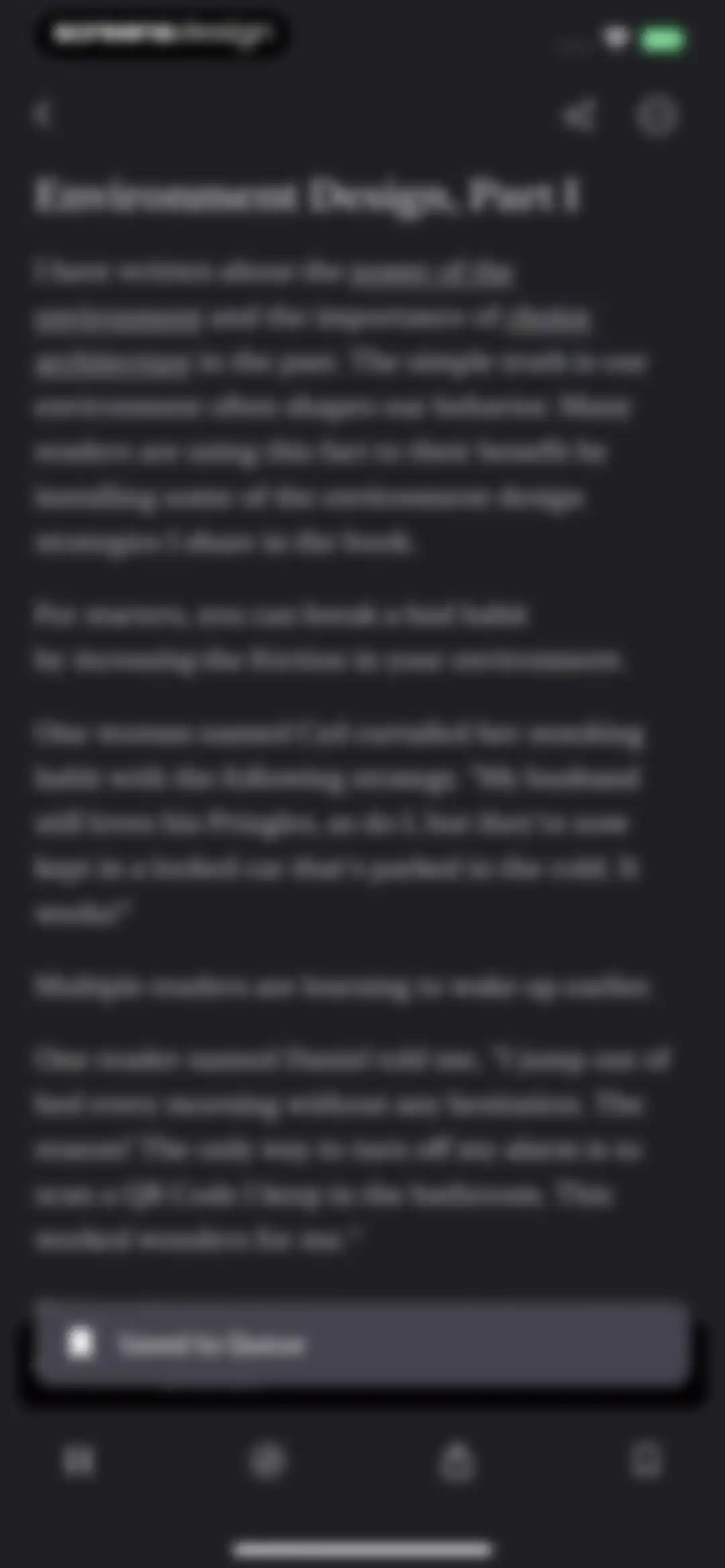 Matter: Reading App screen 43