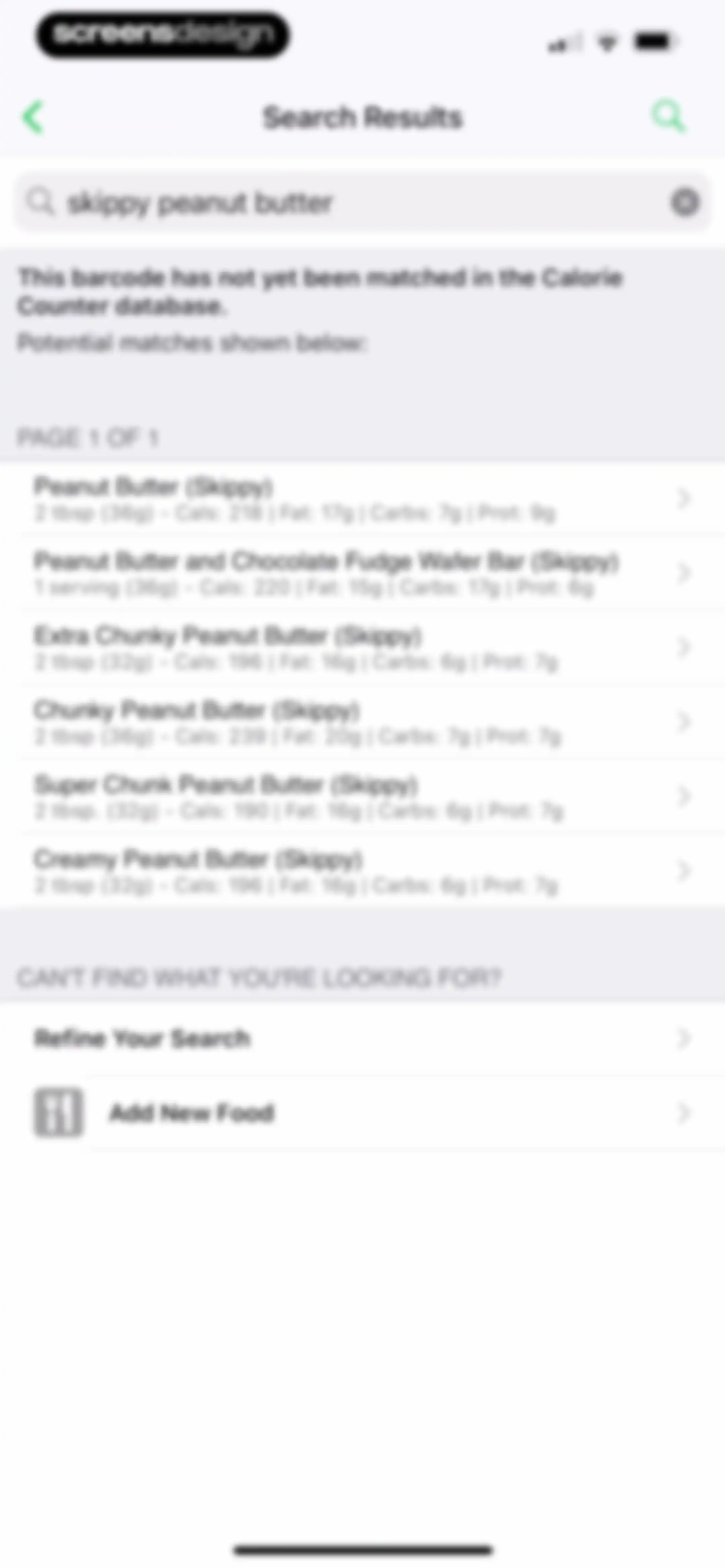 Calorie Counter by fatsecret screen 132