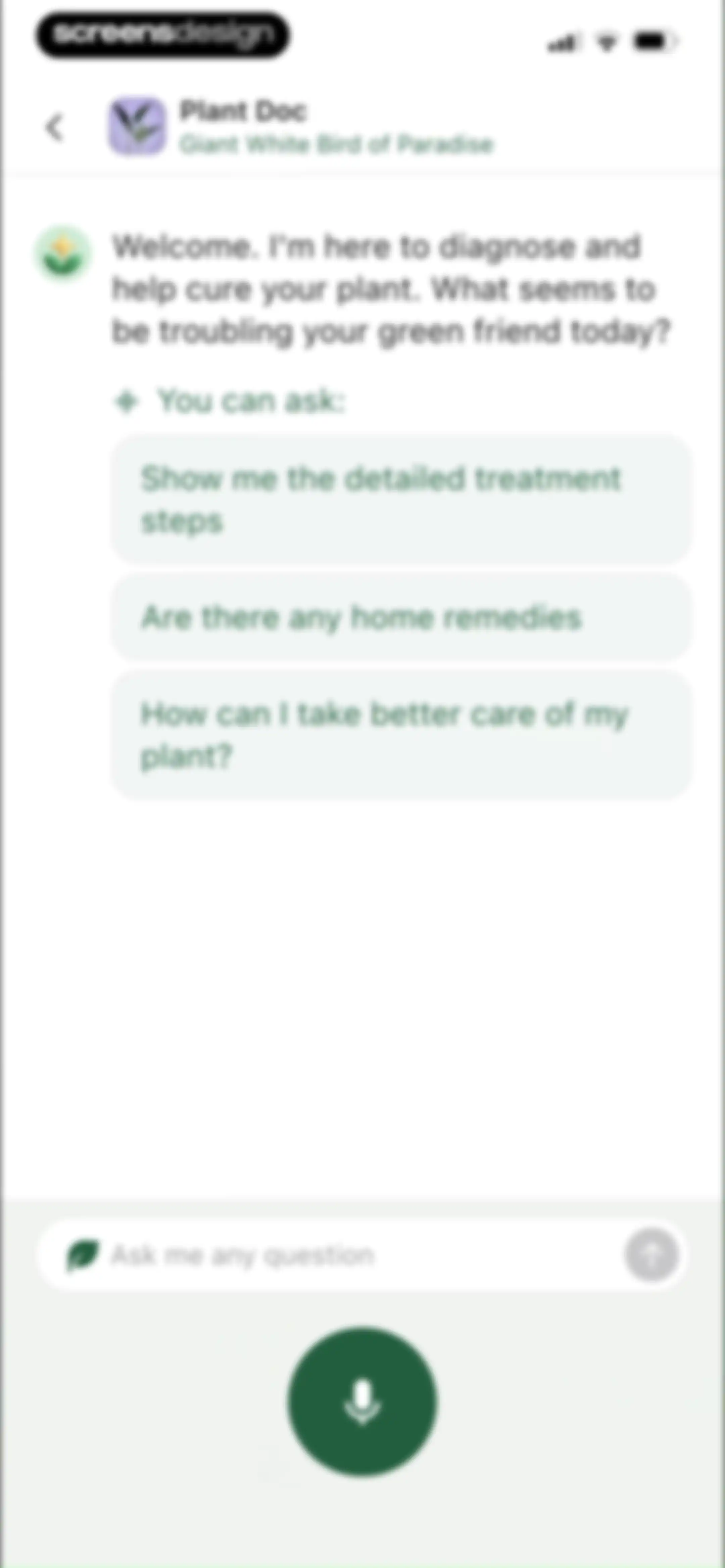 PlantAID:identifier&care guide screen 48