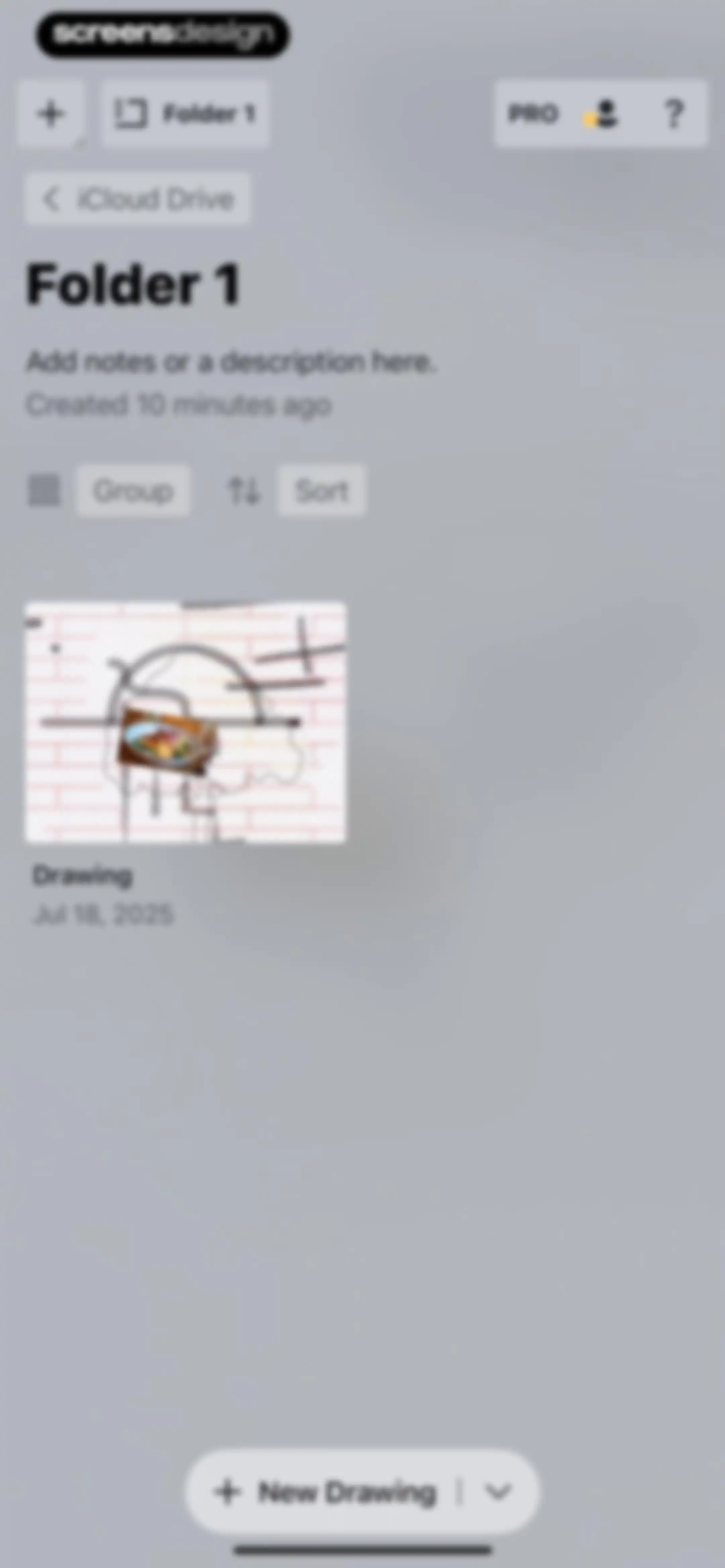 Concepts screen 86