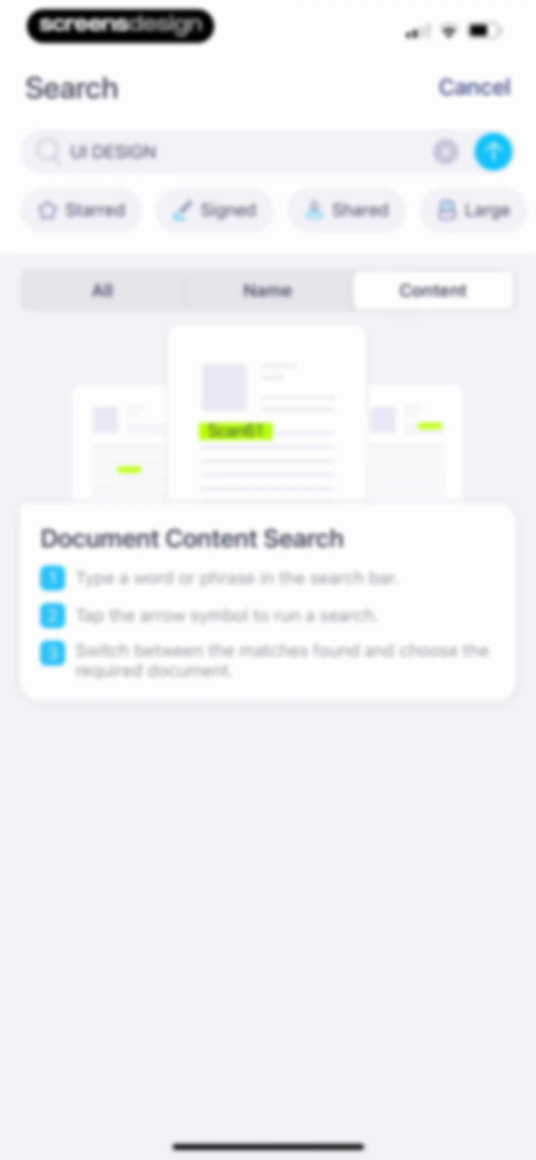 iScanner: PDF Document Scanner screen 160