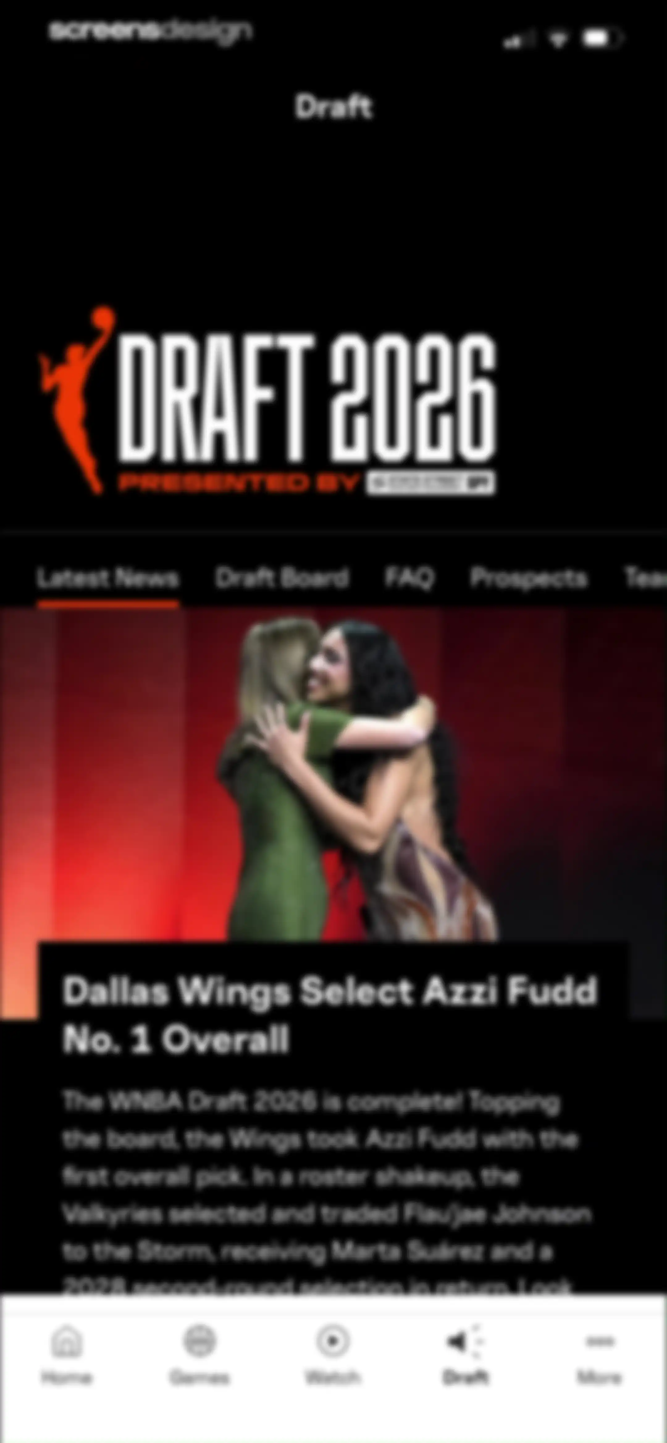 WNBA: Live Games & Scores screen 75