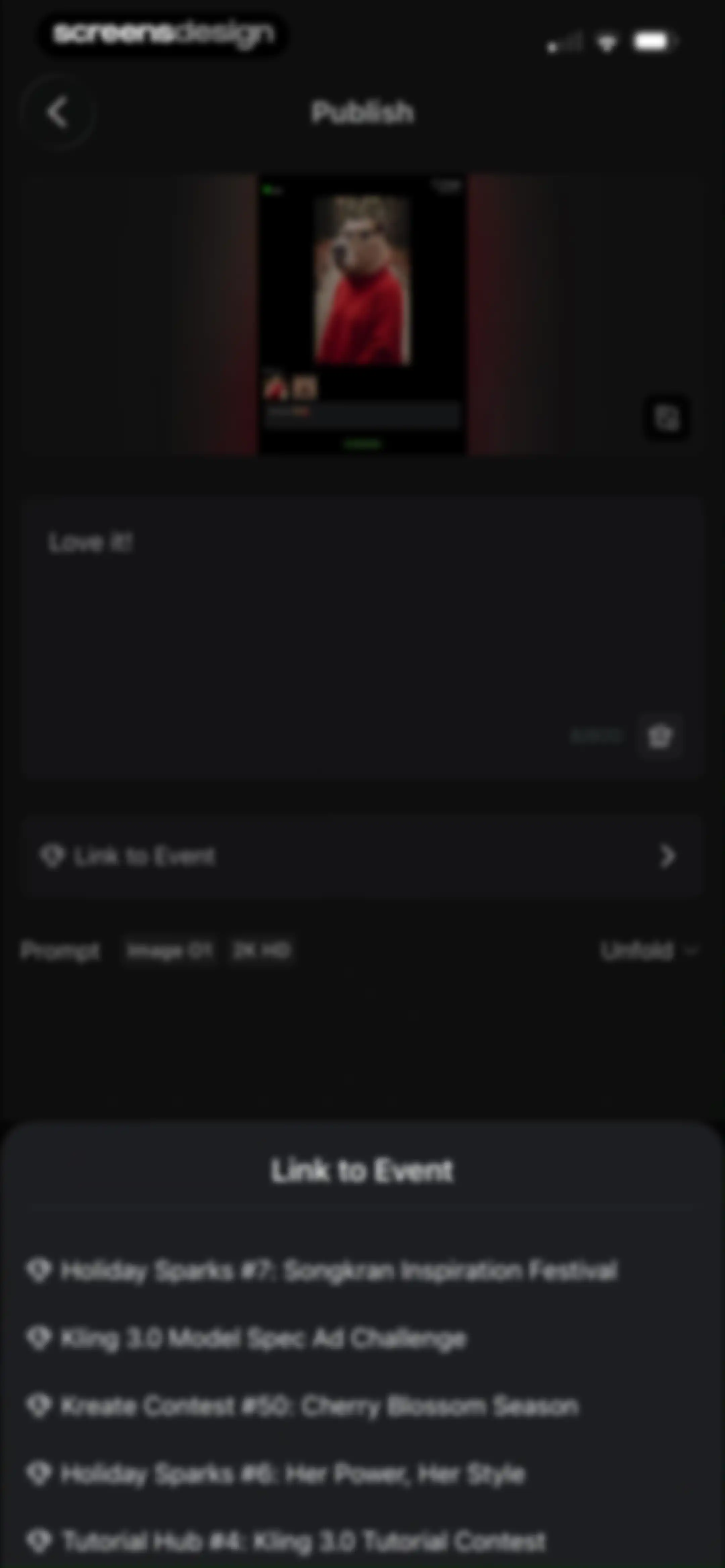 Kling AI: AI Image&Video Maker screen 58