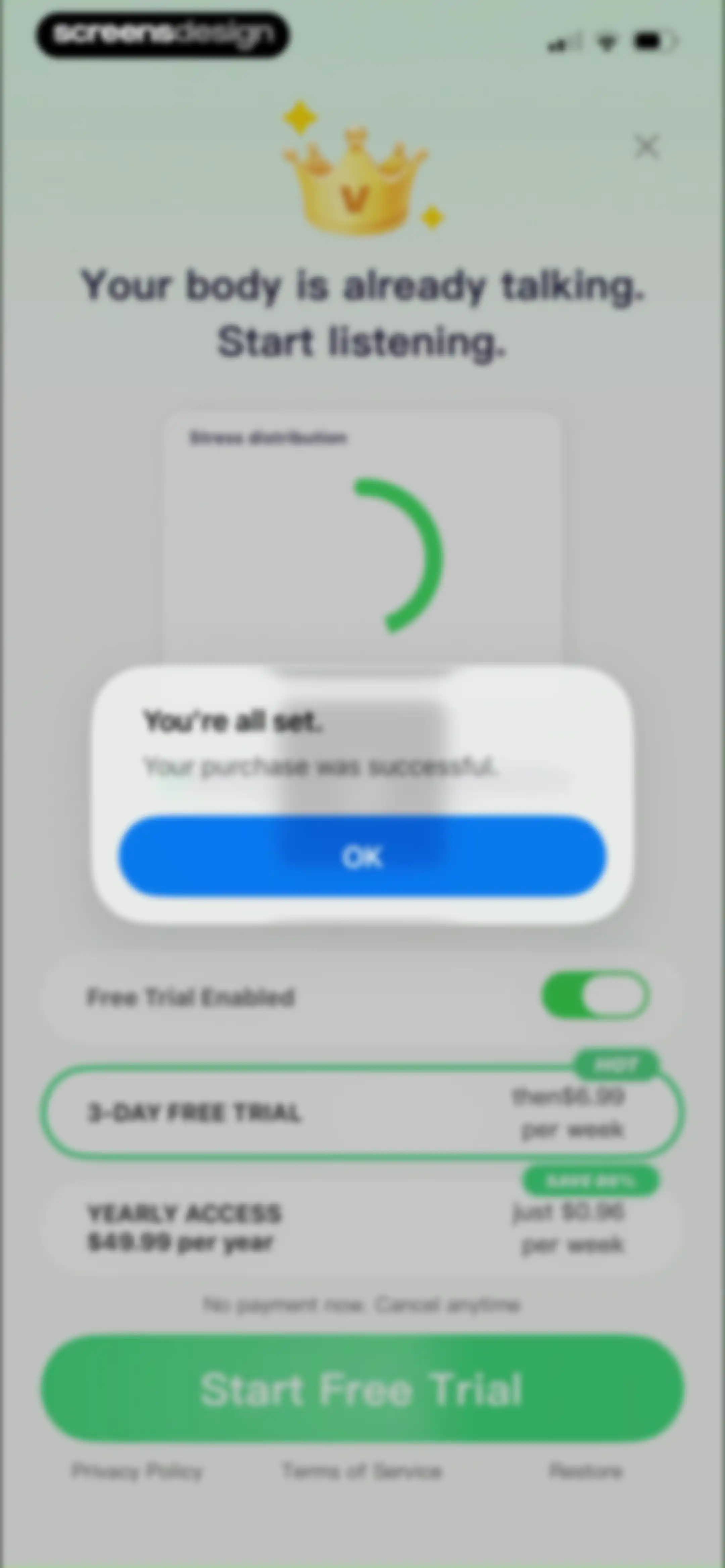 RelaxWatch: Stress&HRV Tracker screen 16