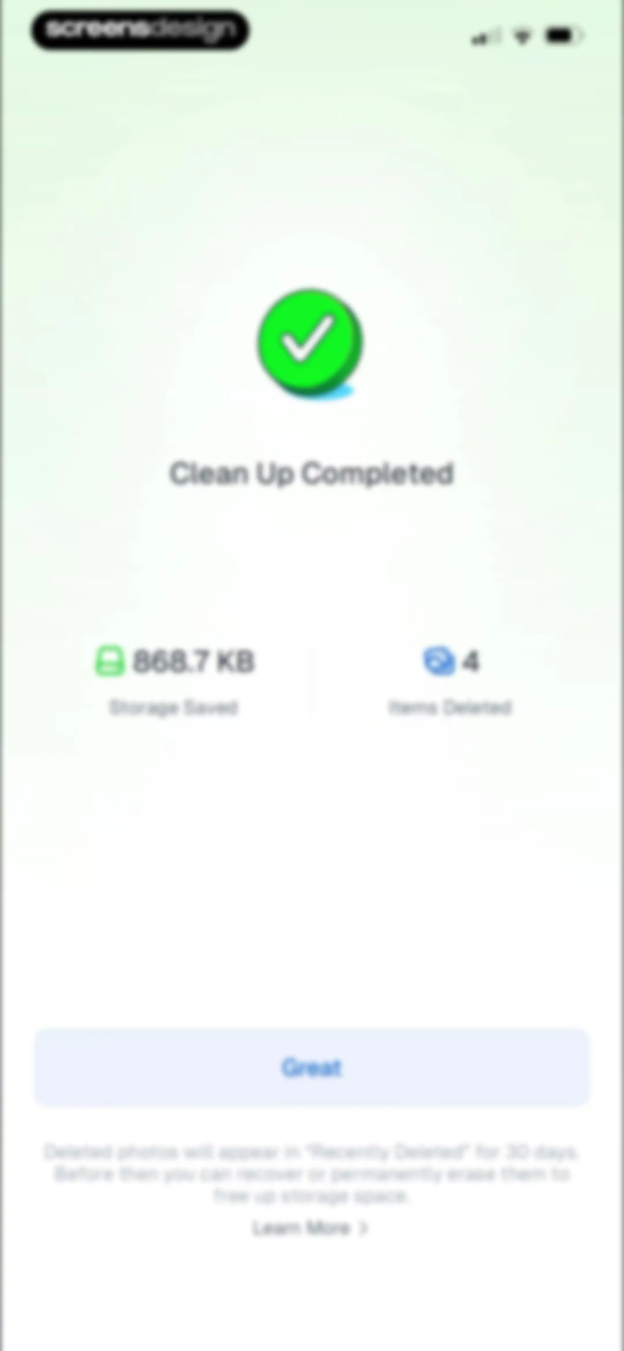 True Cleaner - Cleanup Storage screen 18