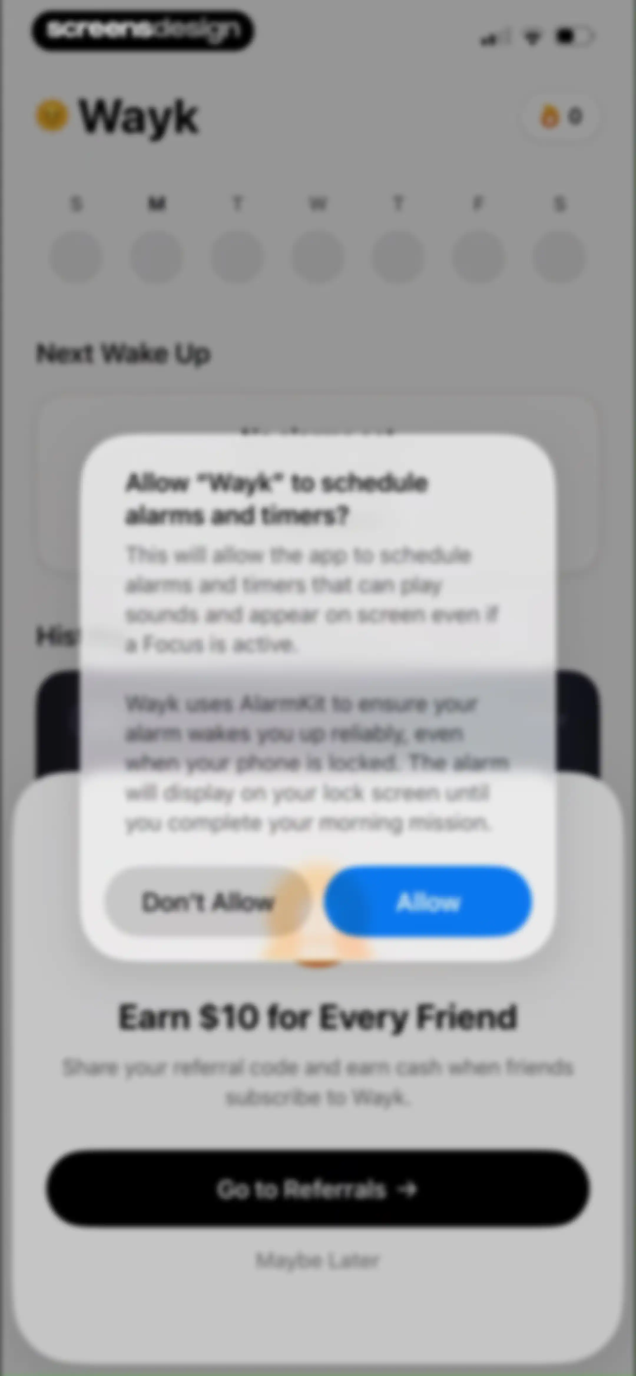 Wayk: Alarm Clock to Wake Up screen 48