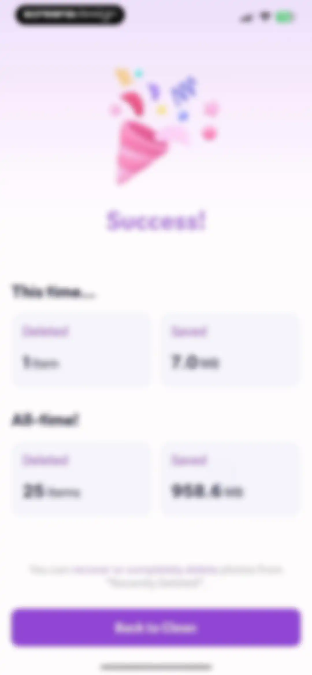Swipe Cleaner - Clean Storage screen 55