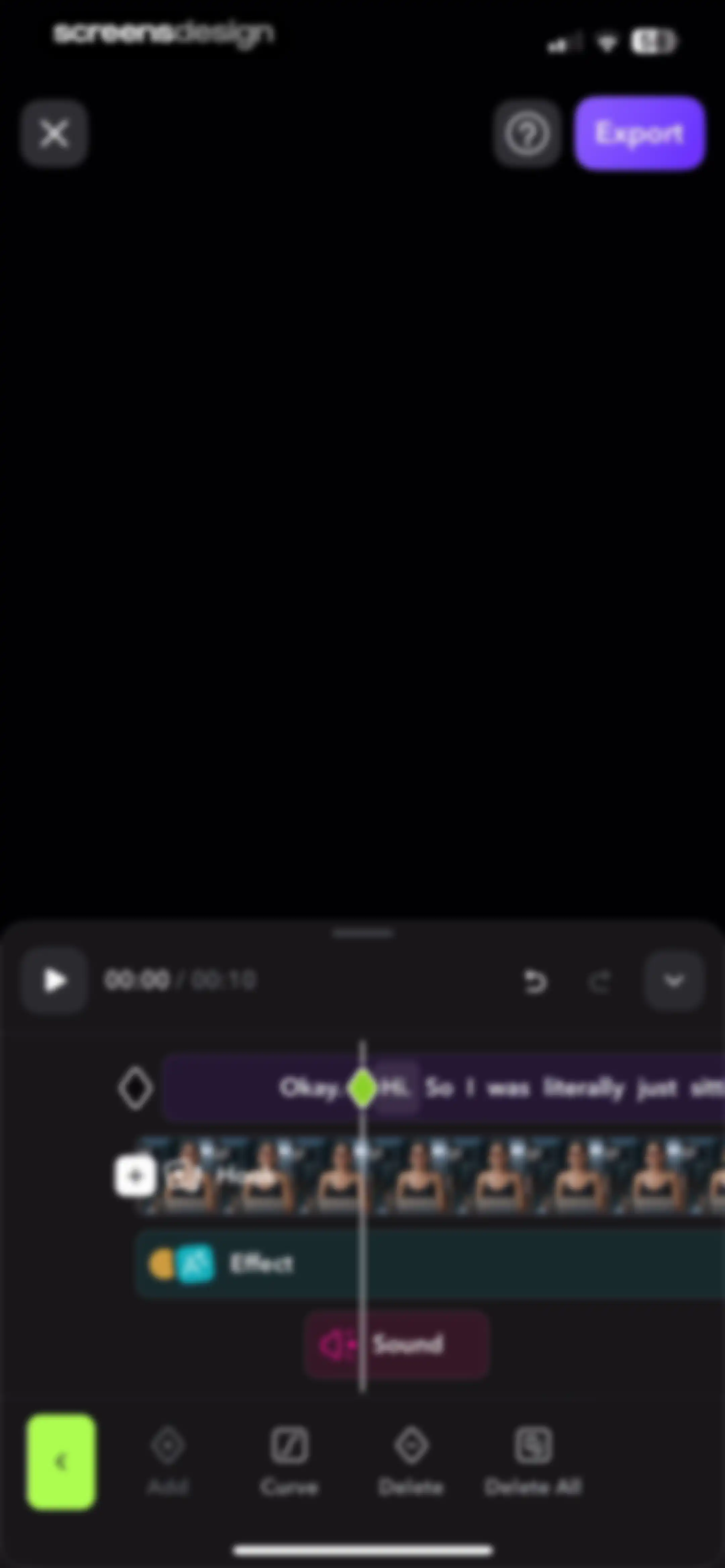 Captions: AI Edits Your Video screen 48