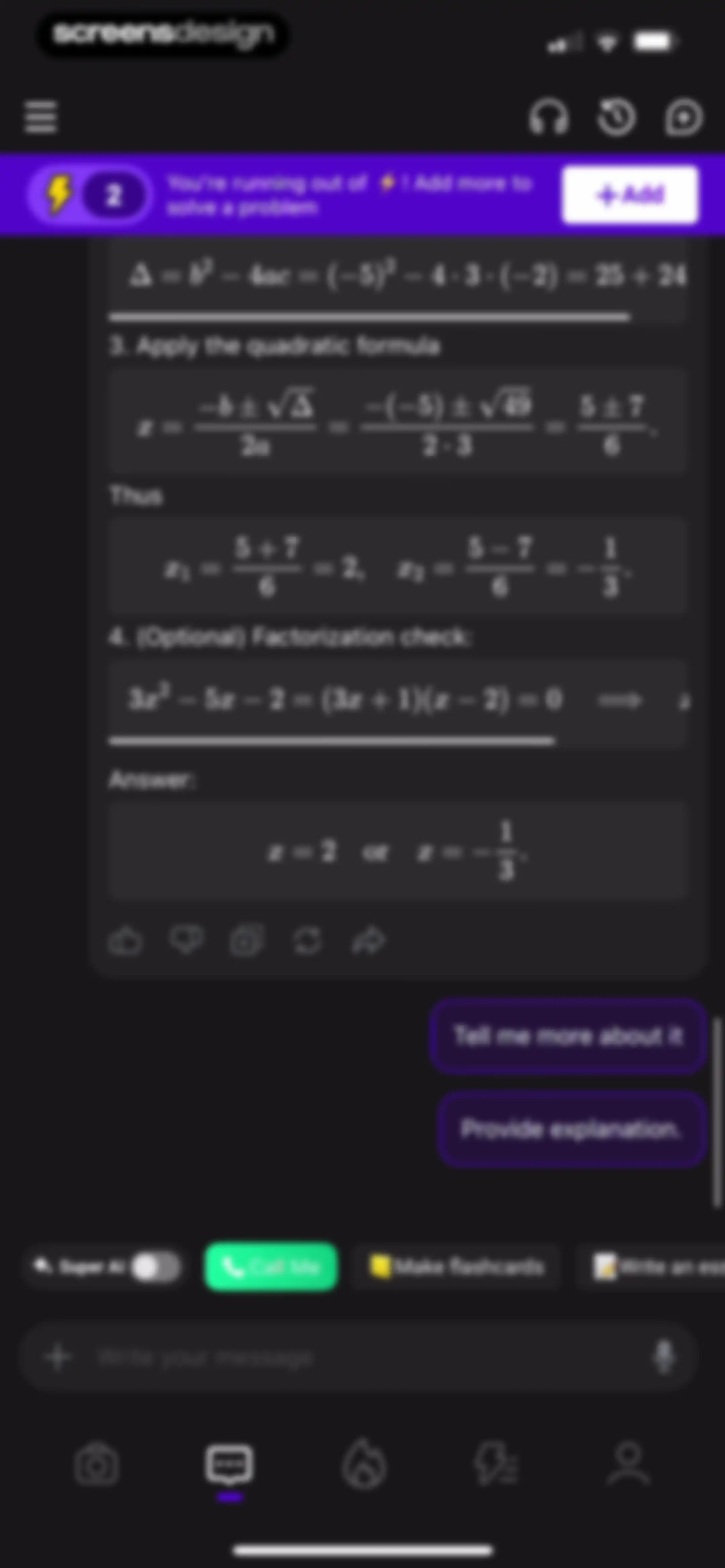 Answer.AI - Your AI tutor screen 38