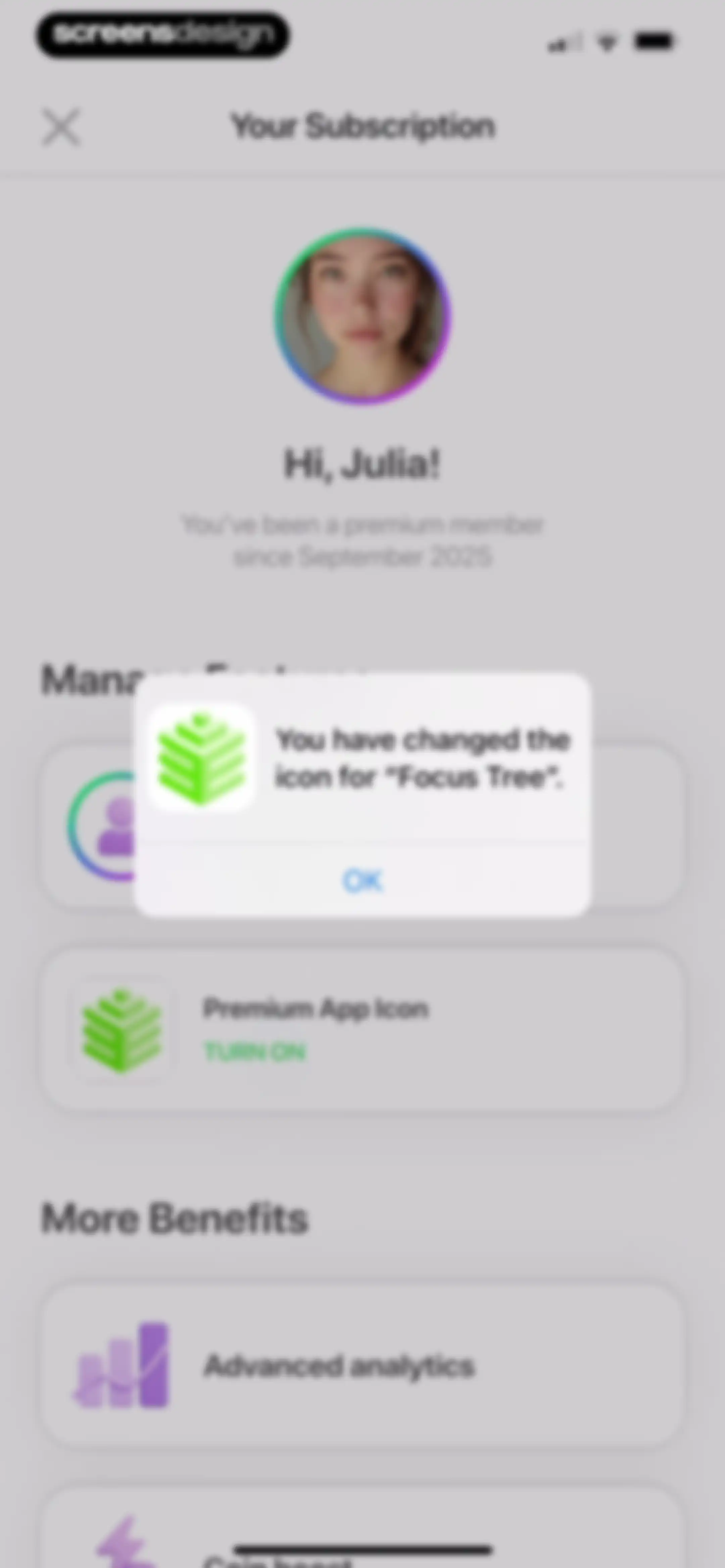 Focus Tree: Timer & Flashcards screen 121