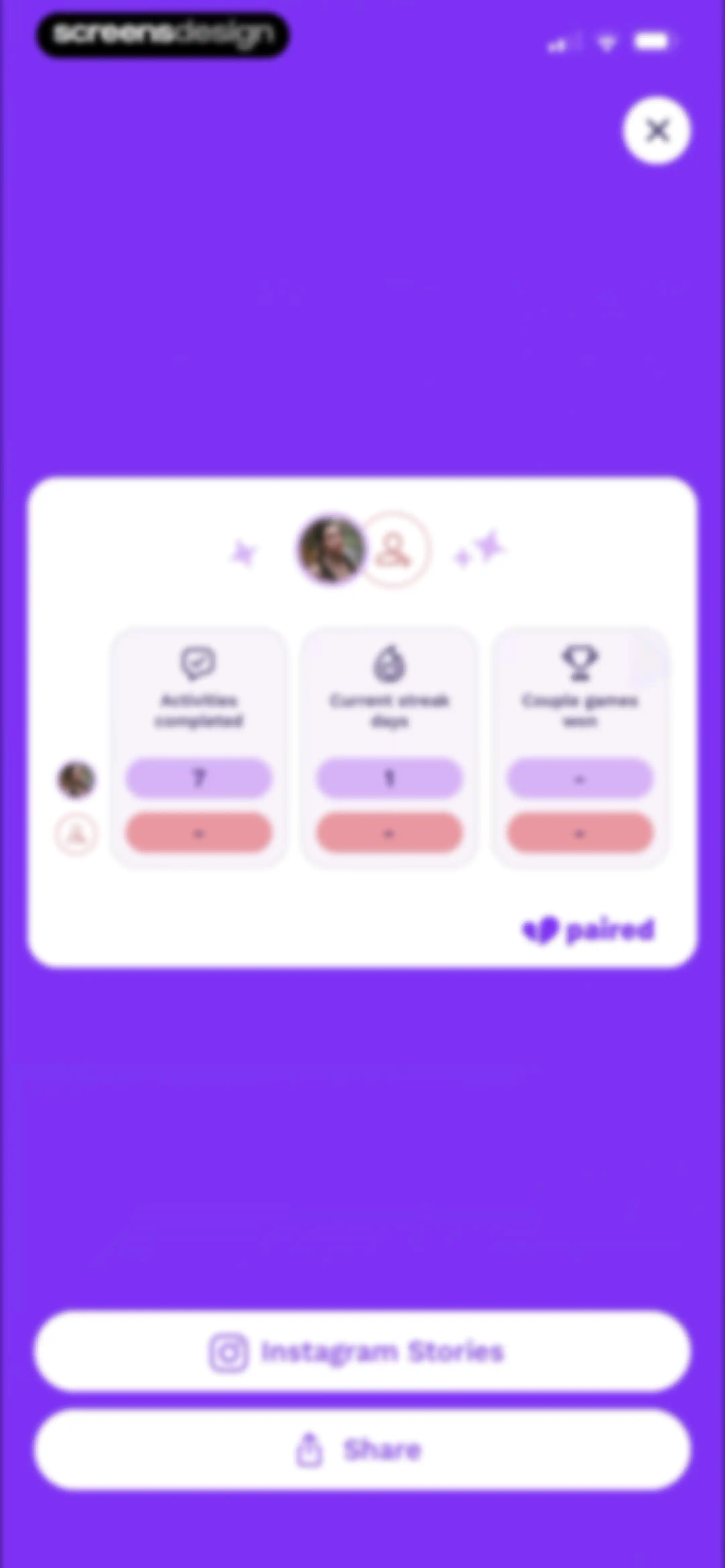 Paired: Couples & Relationship screen 155