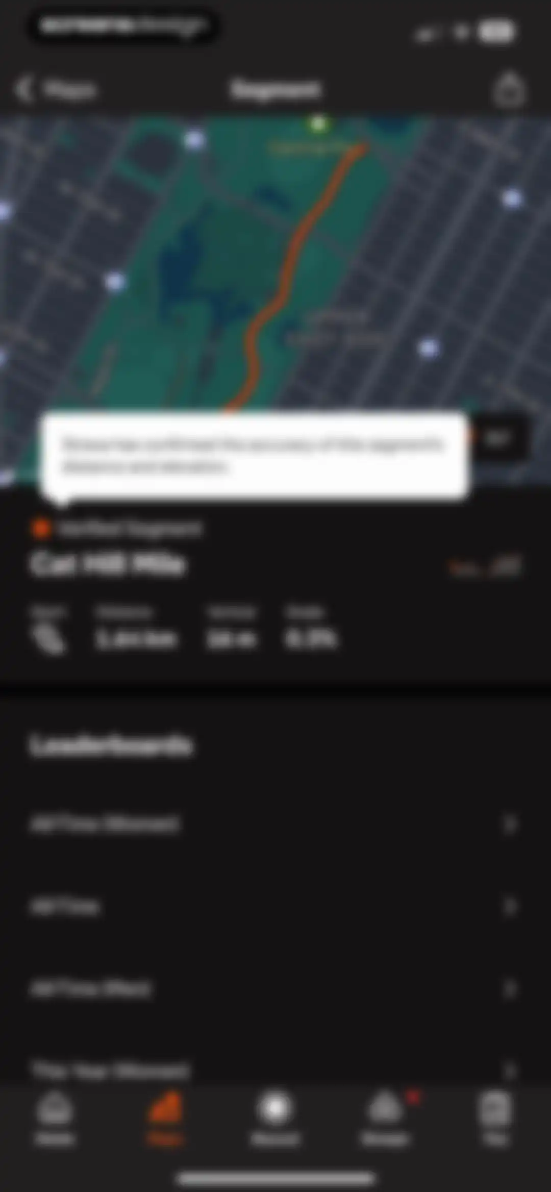 Strava: Run, Bike, Walk screen 110