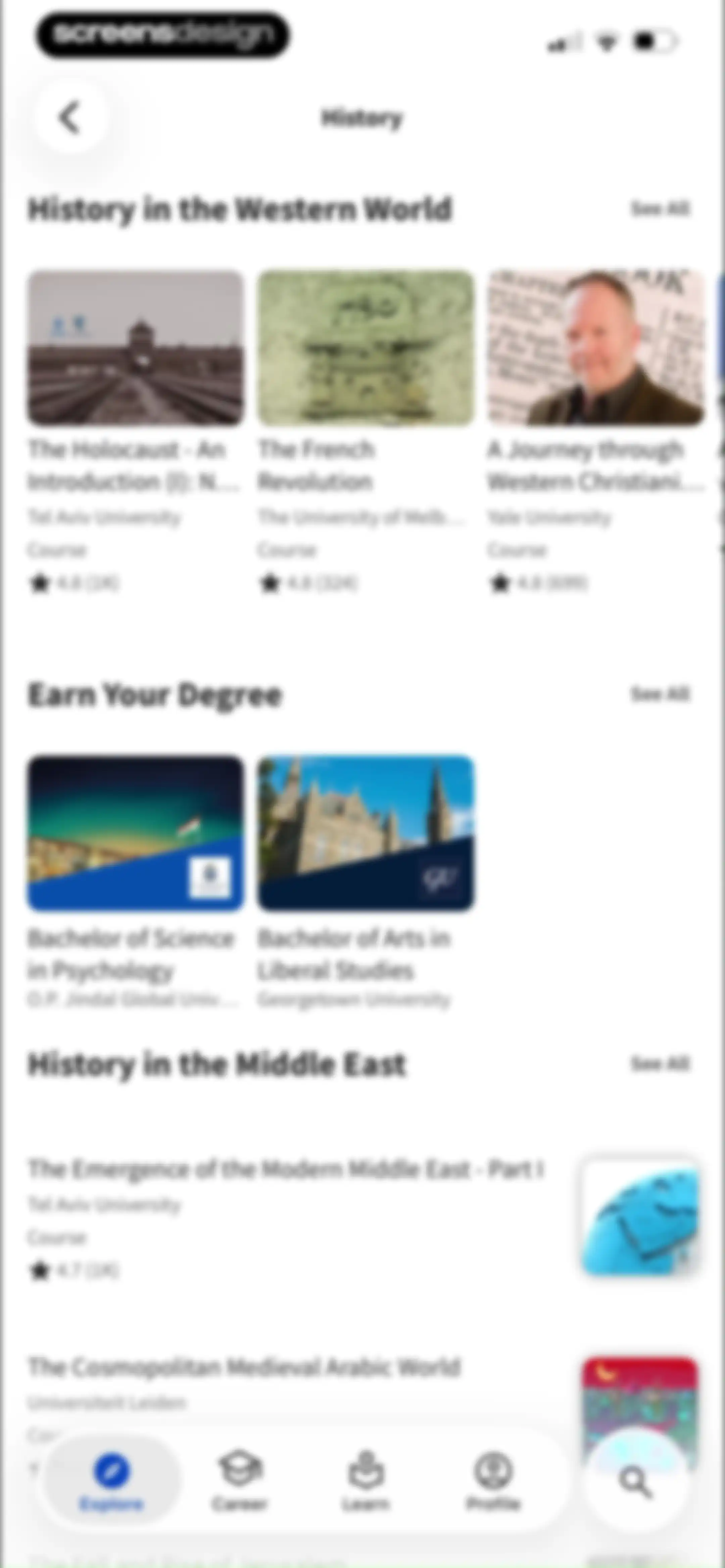 Coursera: Grow your career screen 8