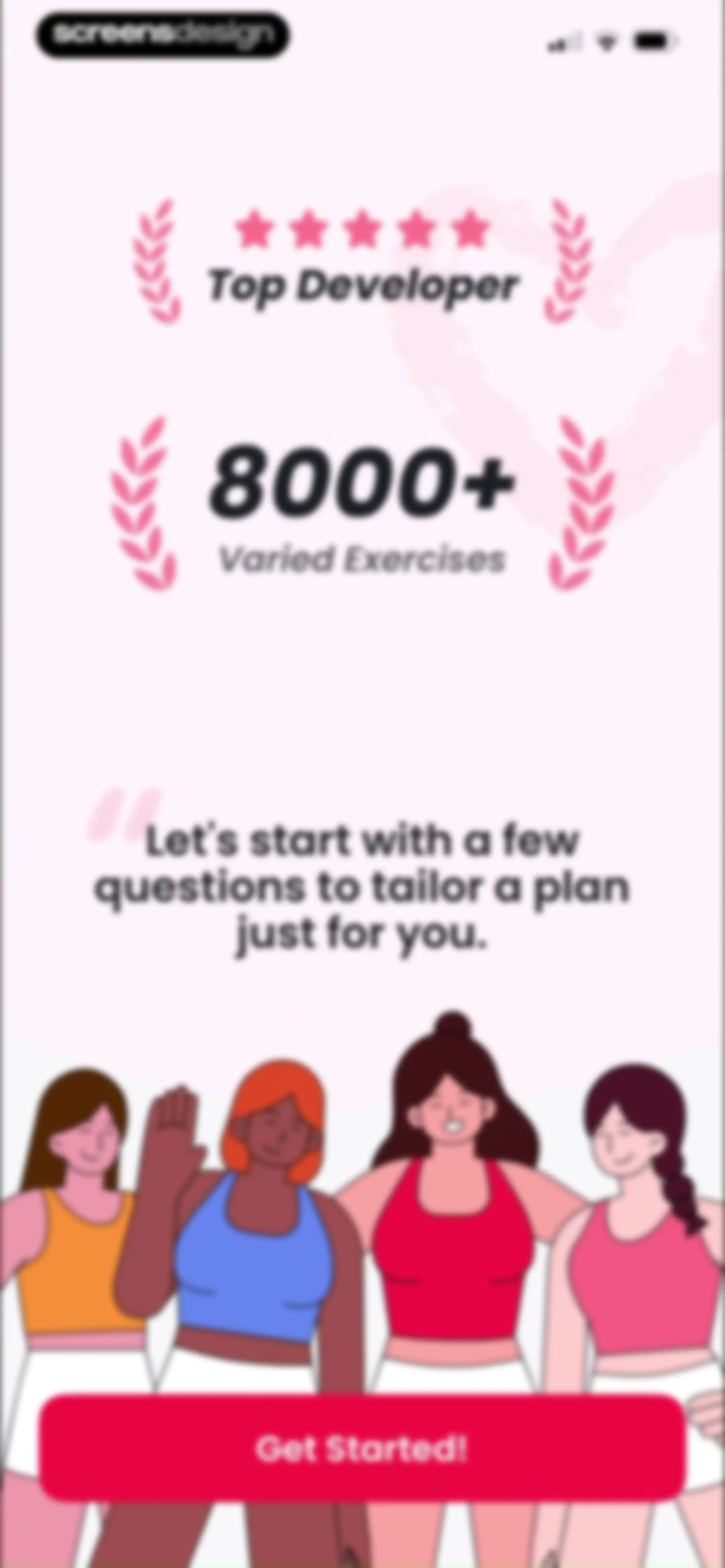 ChillFit: Home Workout Planner screen 3