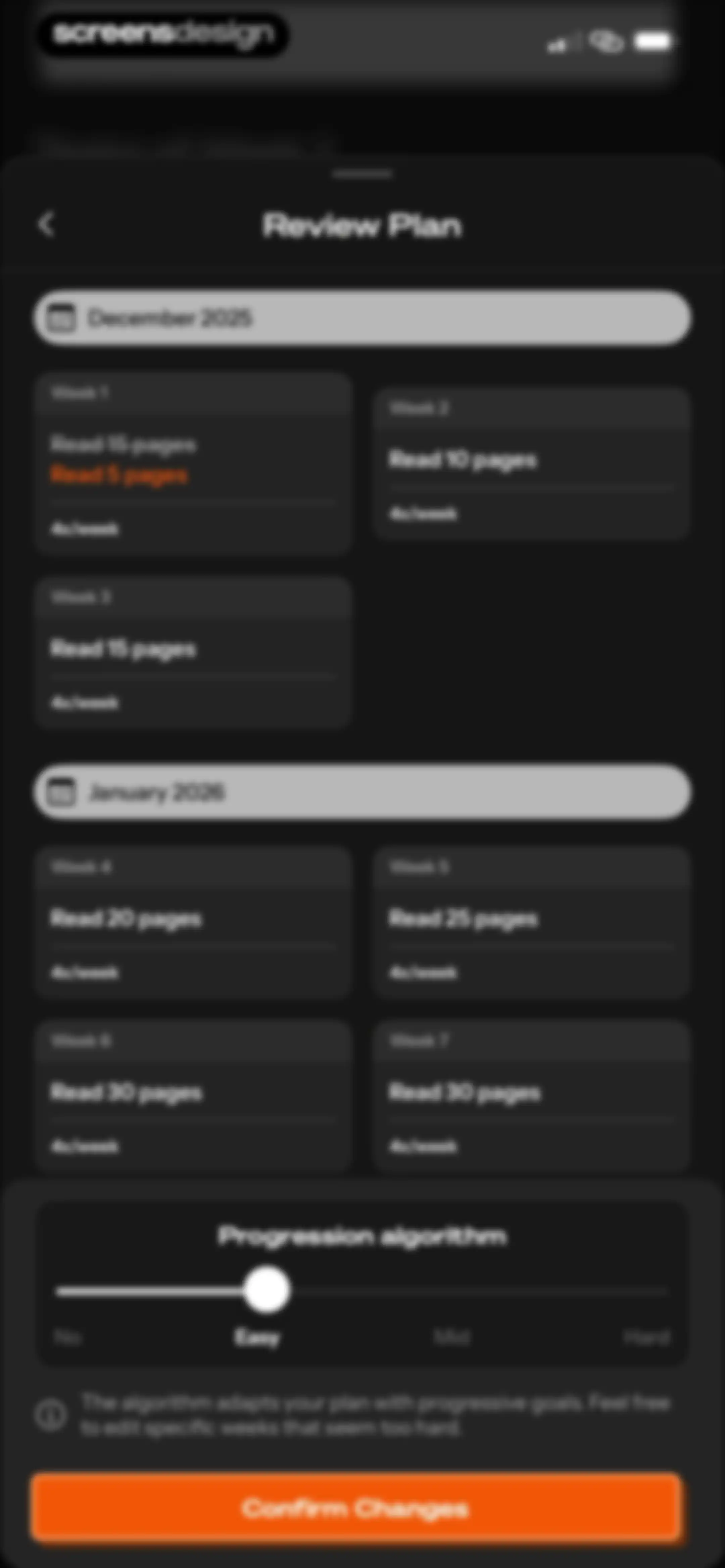 Life Reset: 66 Day Habit screen 86