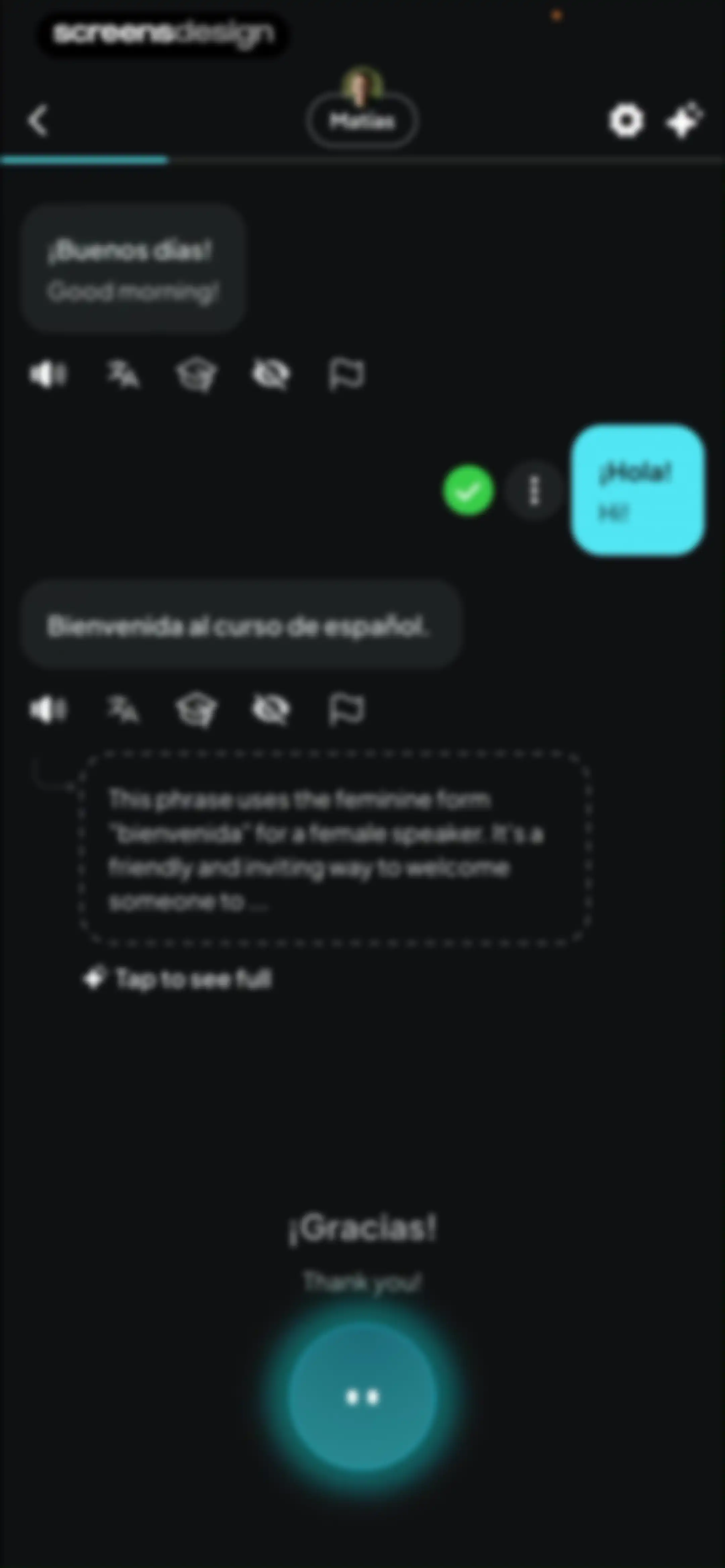 Jumpspeak | Language Learning screen 107