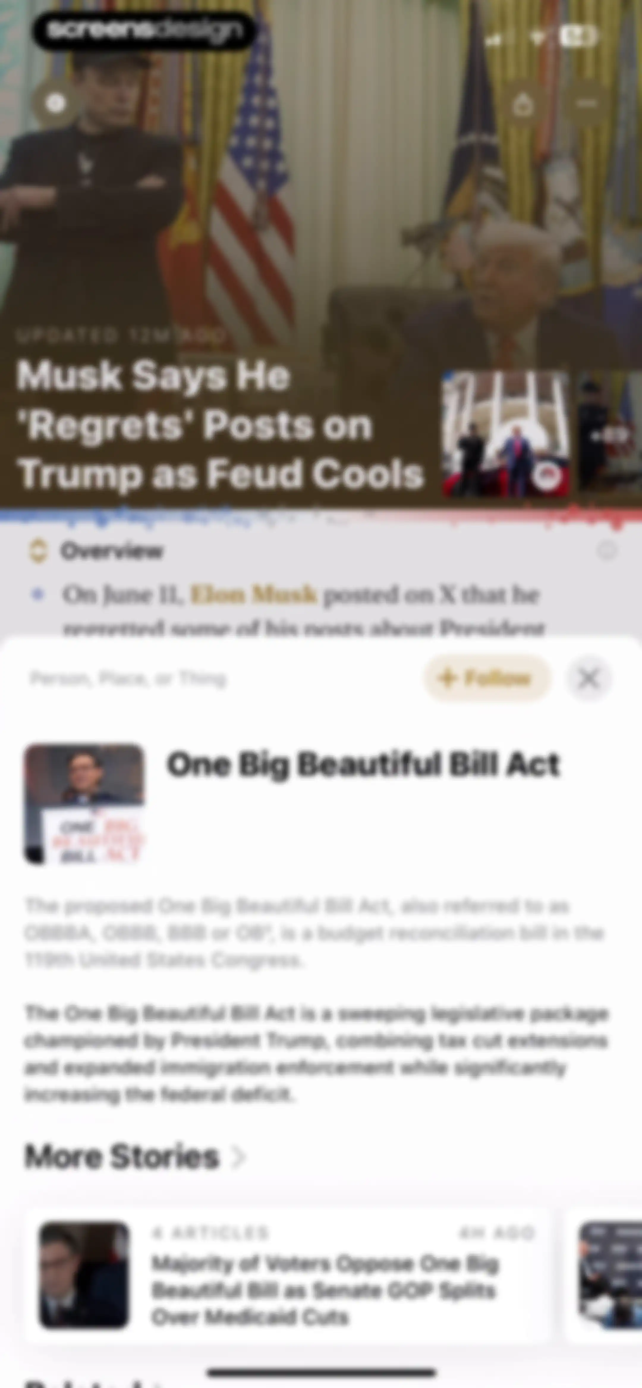Particle: Personalized News screen 30