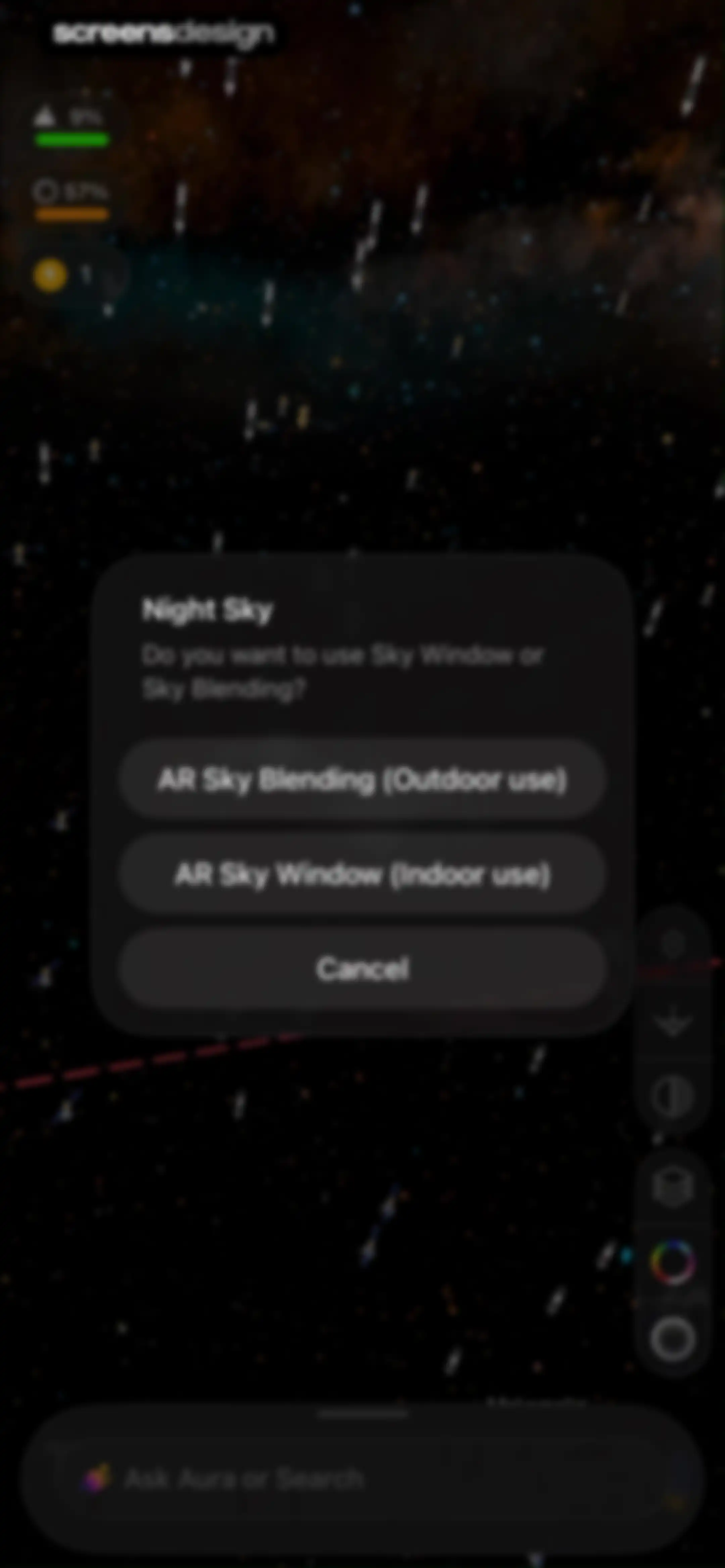 Night Sky screen 45